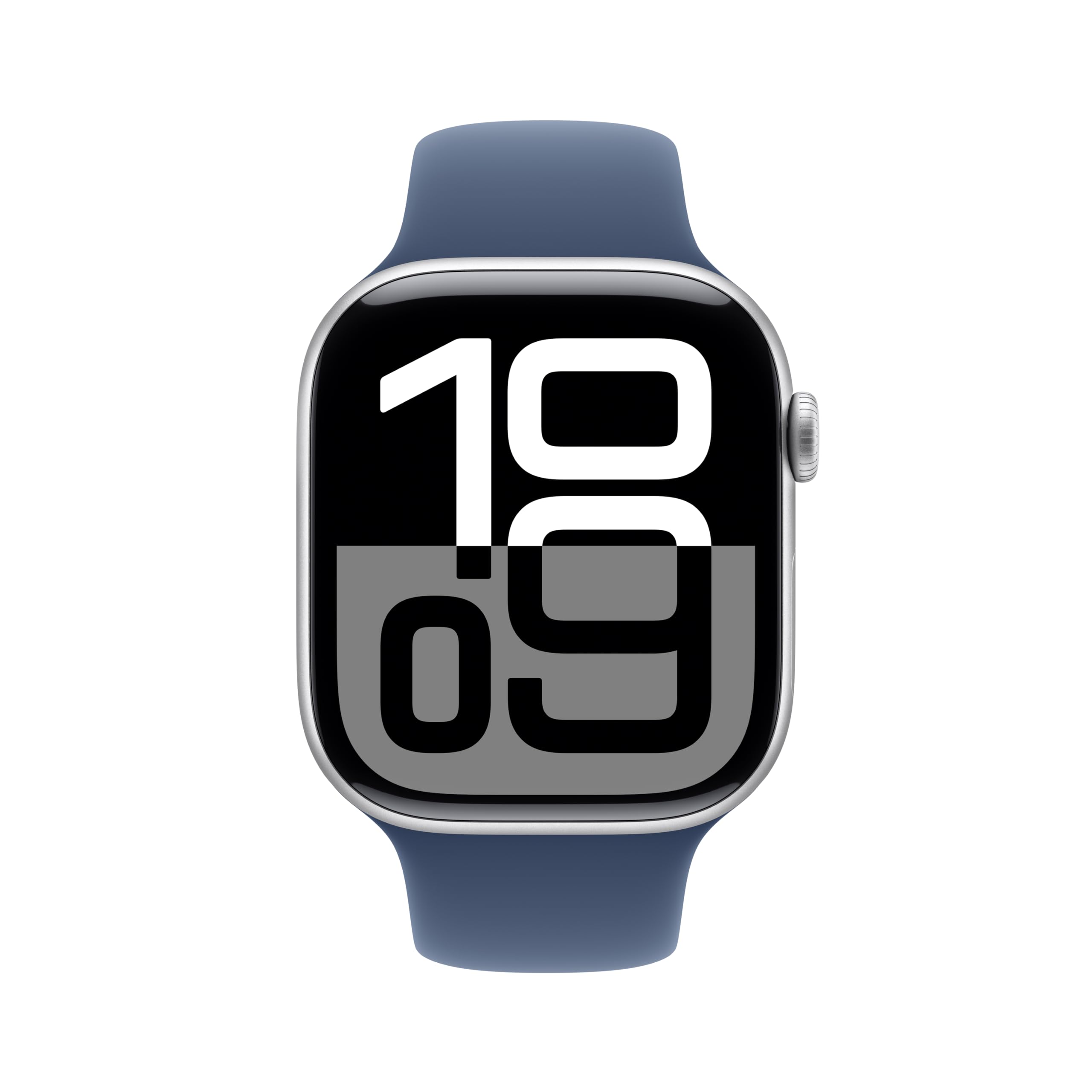 Apple Watch Series 10 46mm Gps Aluminum Silver + Denim Sport Band 64gb WS1 (Certified Refurbished)-thumbmail-4
