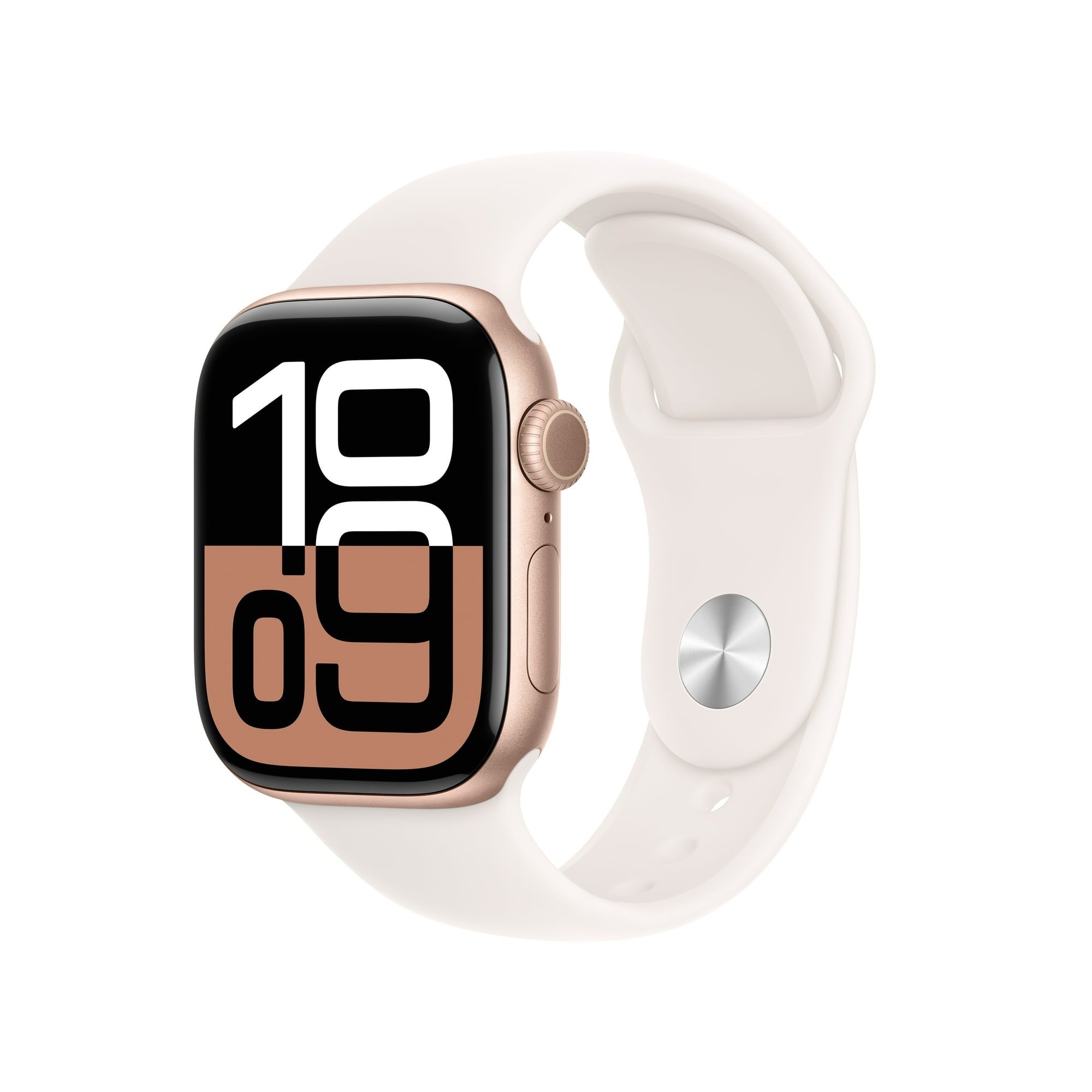 Apple Watch Series 10 42mm Gps Aluminum Rose Gold + Light Blush Sport Band 64gb WS1-thumbmail-1