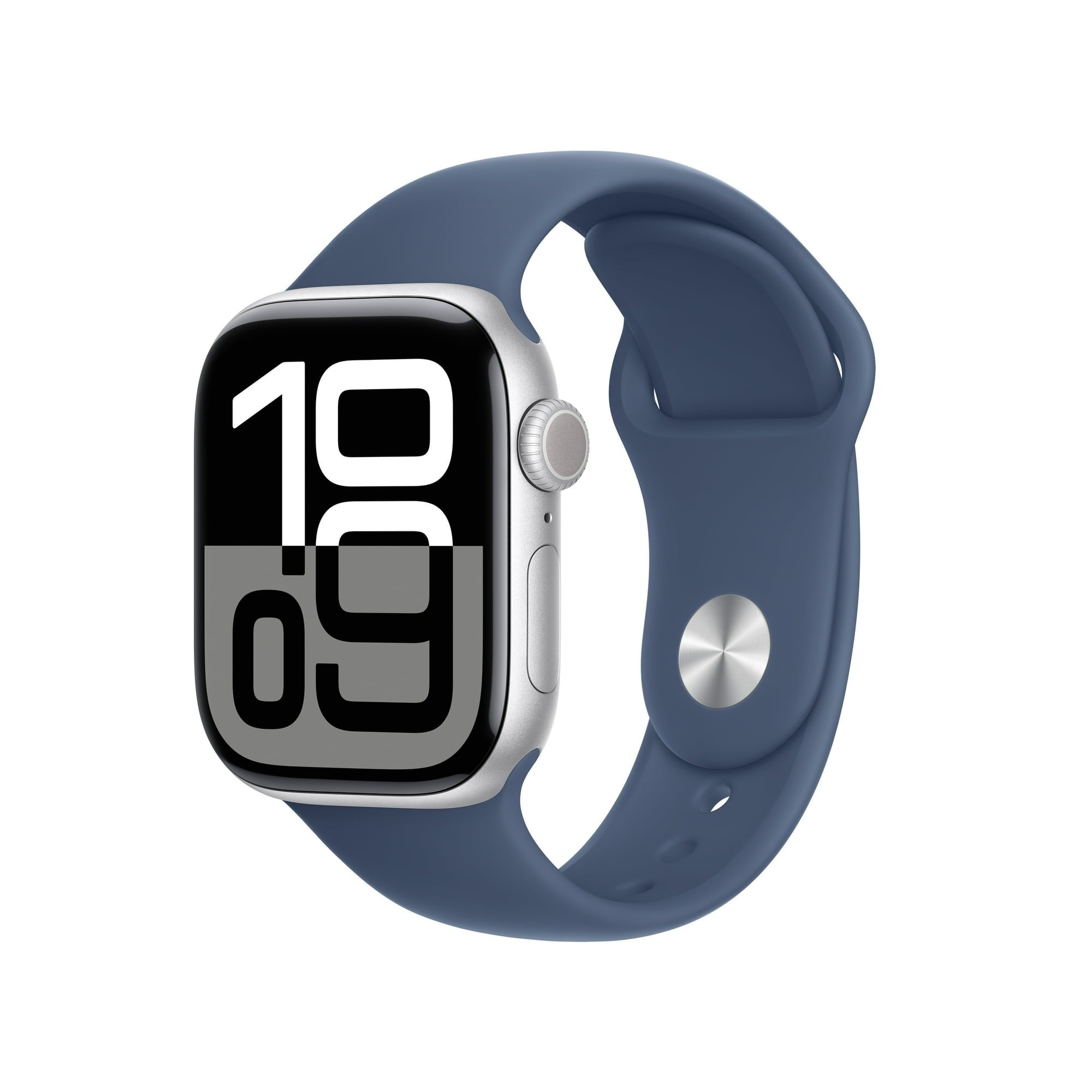 Apple Watch Series 10 42mm Gps Aluminum Silver + Denim Sport Band 64gb WS1-thumbmail-1