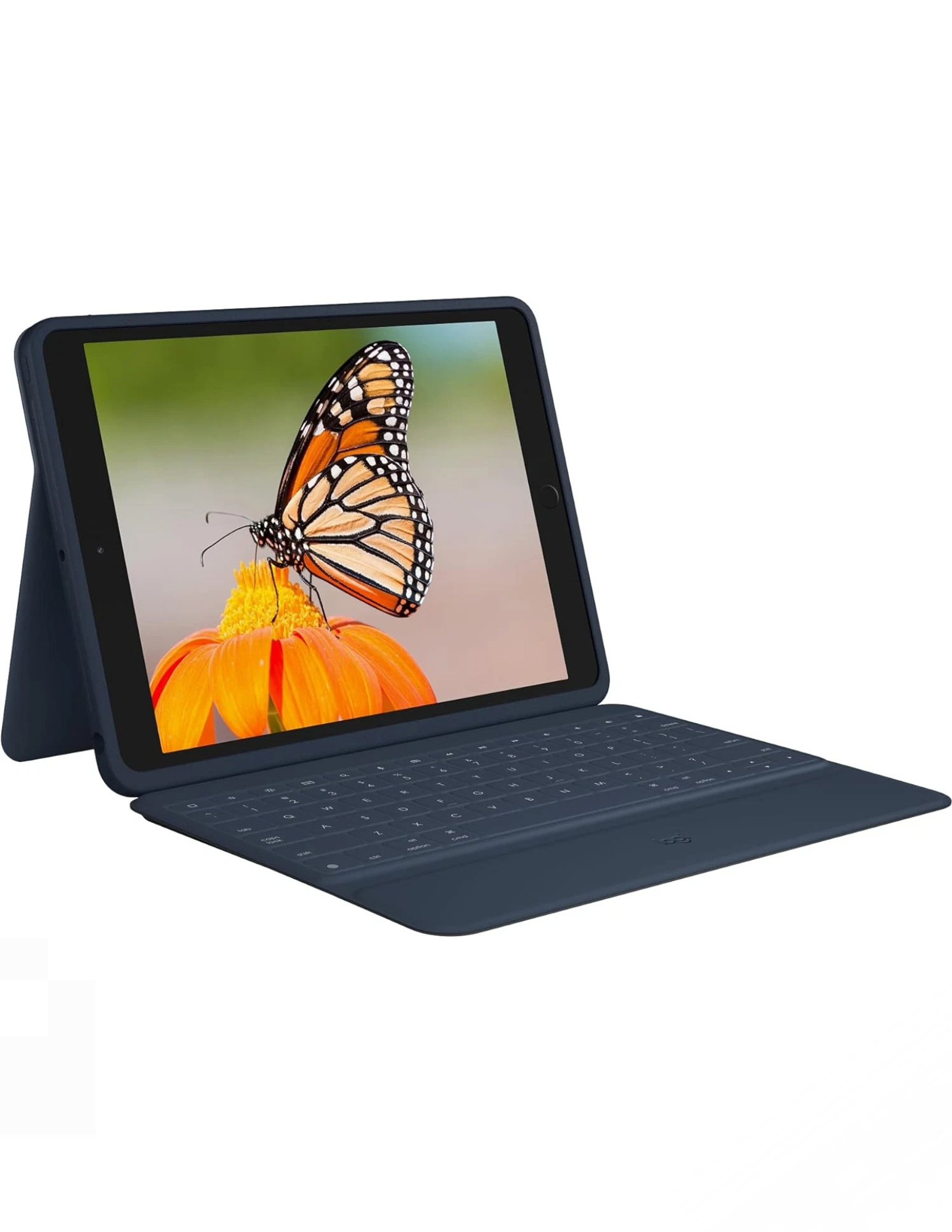 Logitech Rugged Combo 3 Ipad Keyboard for Ipad 7th - 8th and 9th Generation Classic Blue HG2-thumbmail-1
