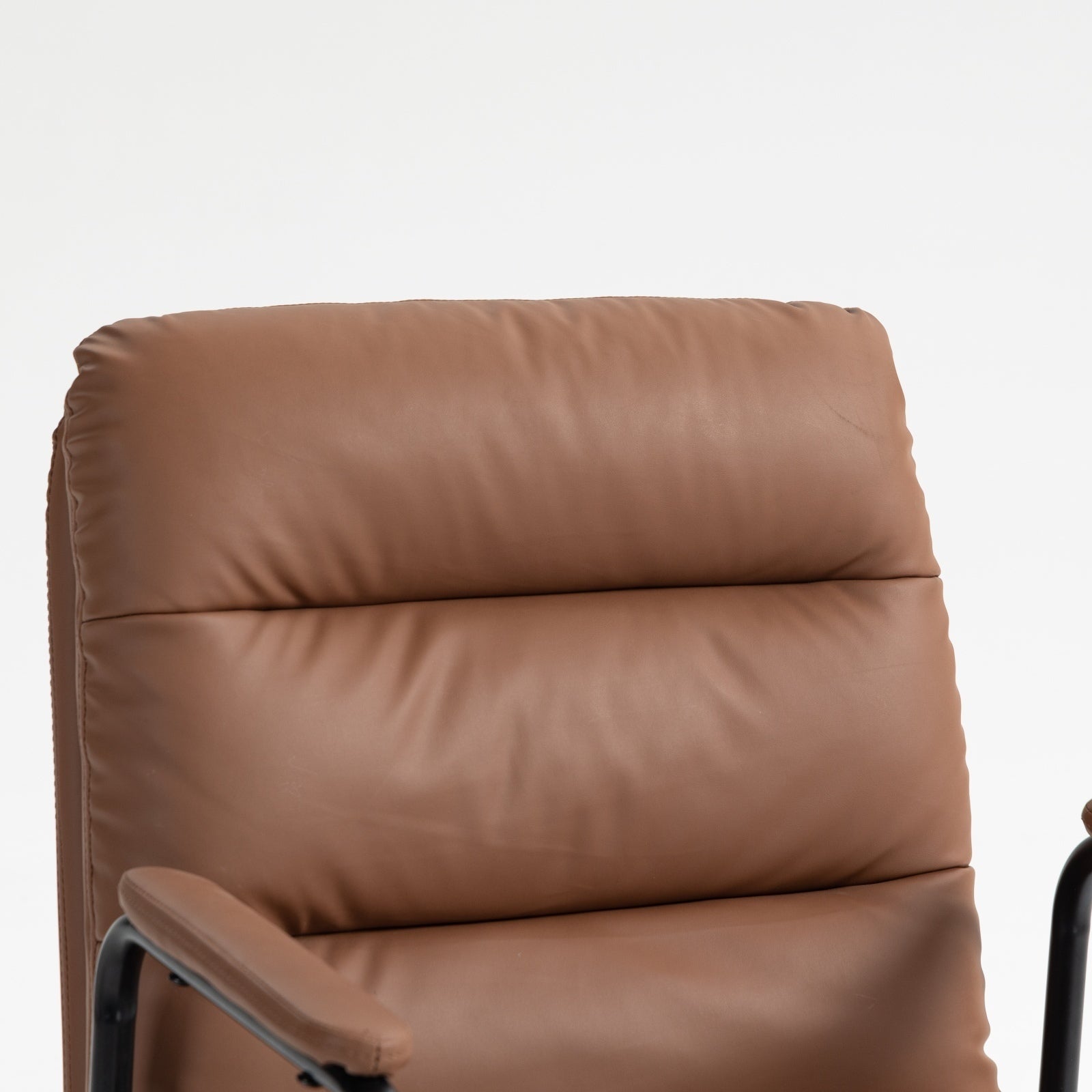 Mid Back PU Leather Home Office Chair-thumbmail-9