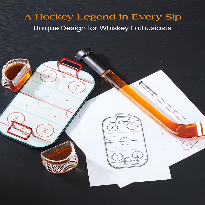 Ice Hockey Whiskey Decanter Set-thumbmail-1