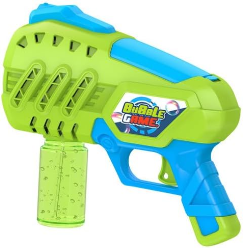 Contixo Bubble Blaster With Refill Solution - Kids Outdoor Fun Toy, Safe & Durable-thumbmail-4