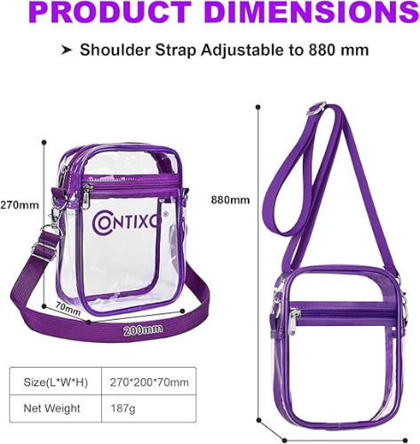 Contixo Clear Bag for Stadium Events-thumbmail-18