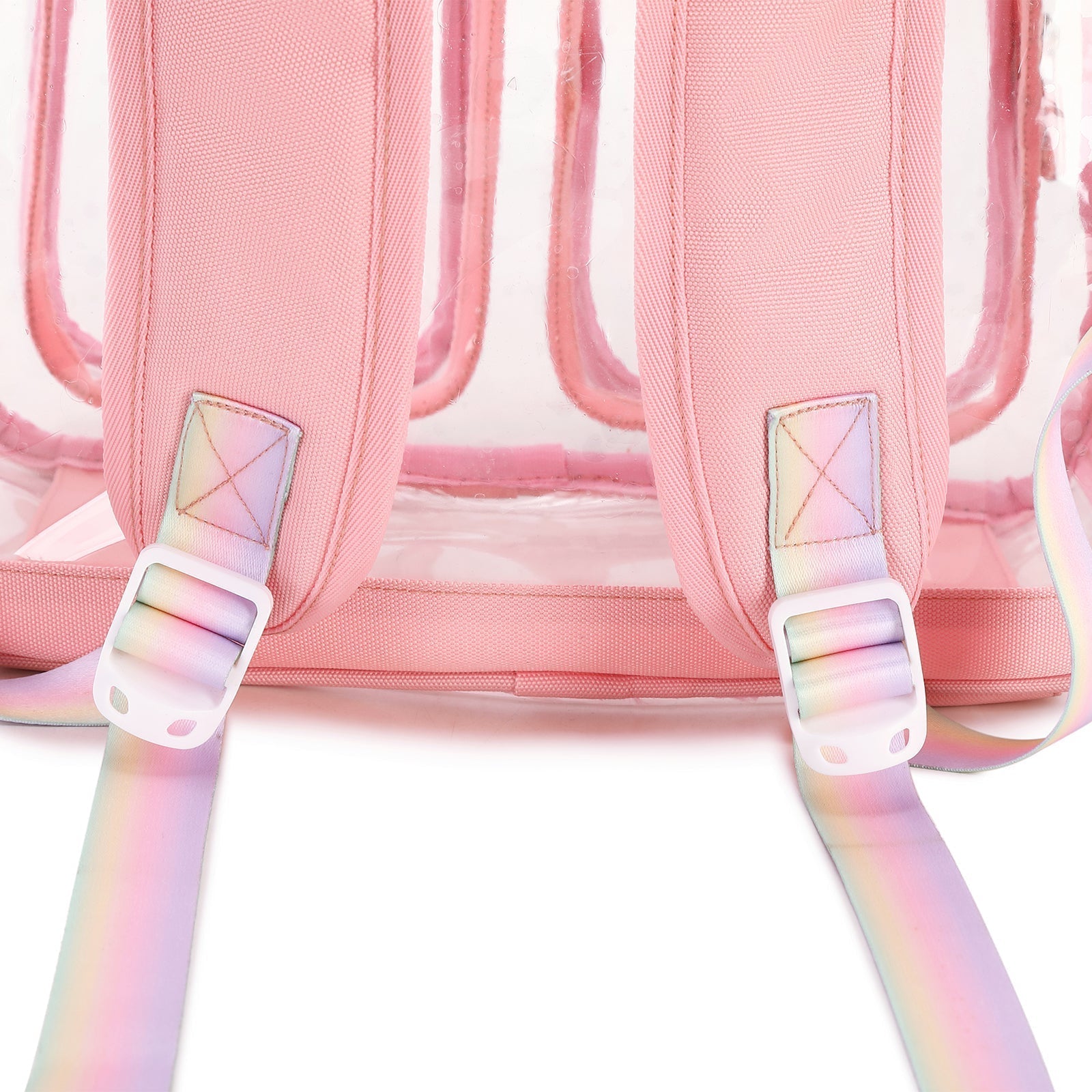 Contixo Heavy Duty Clear Backpack - PVC Transparent, Stadium Ap-thumbmail-4
