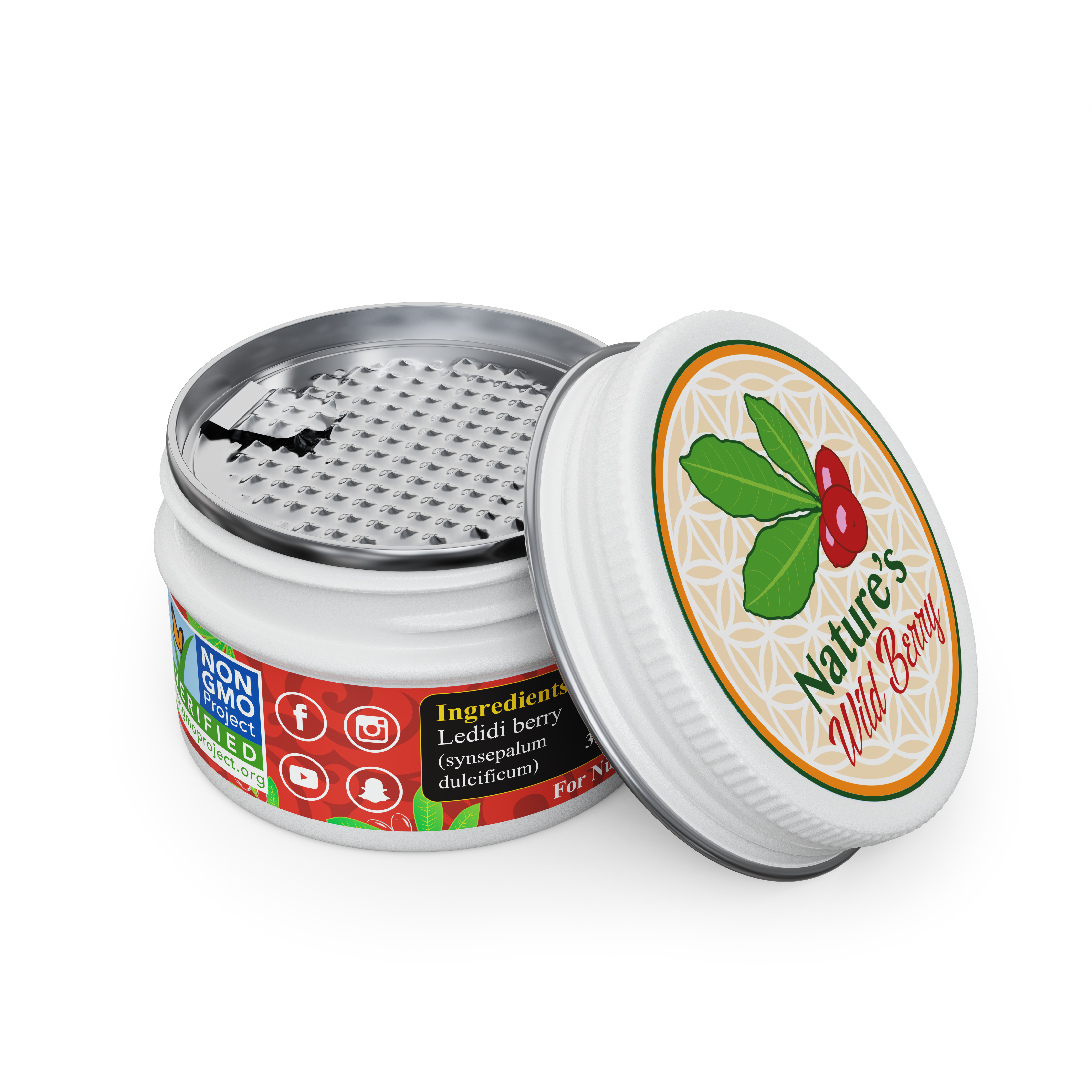 NEW! Plastic-Free Travel Jar | 3 Grams / Approximately 25 – 30 Servings | 15-20 Mins | Best Way to TAKE Your Berries on the GO-thumbmail-4