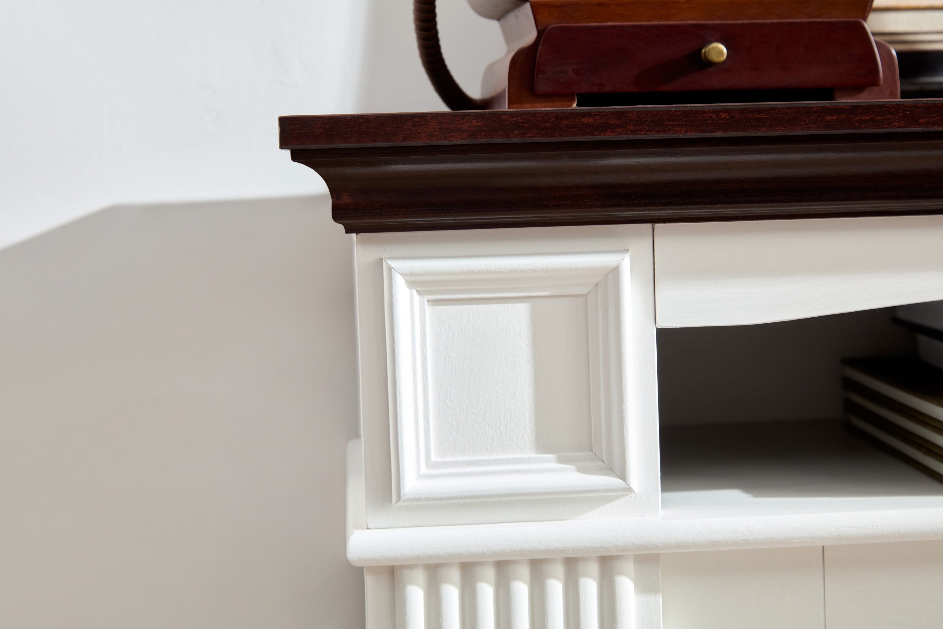 Farmhouse Style Fireplace TV Stand for 70-Inch TV-thumbmail-7