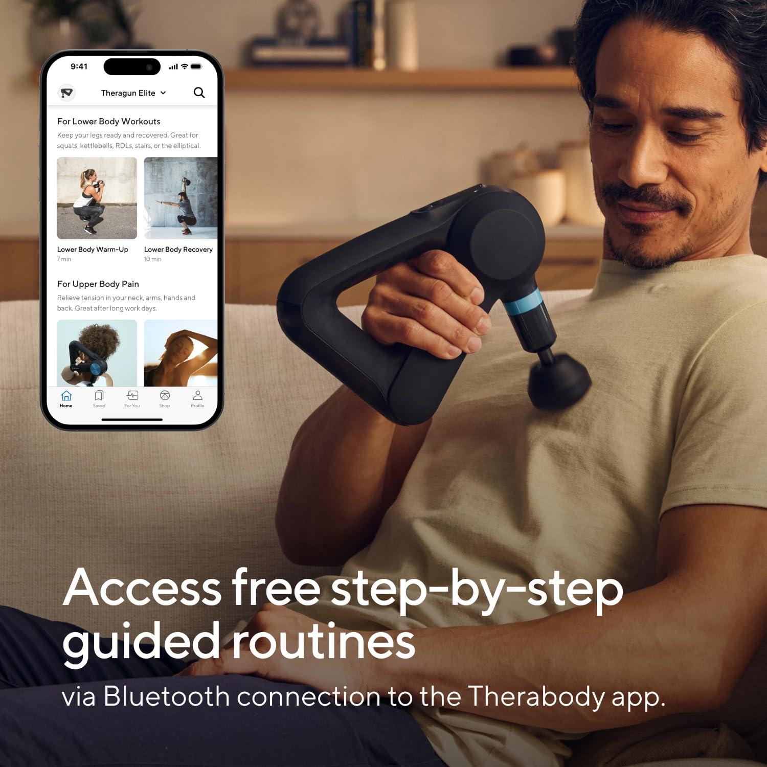 Therabody Certified Refurbished TheraGun Therabody Prime Deep Tissue Muscle Massager 5th Generation in Black-thumbmail-5