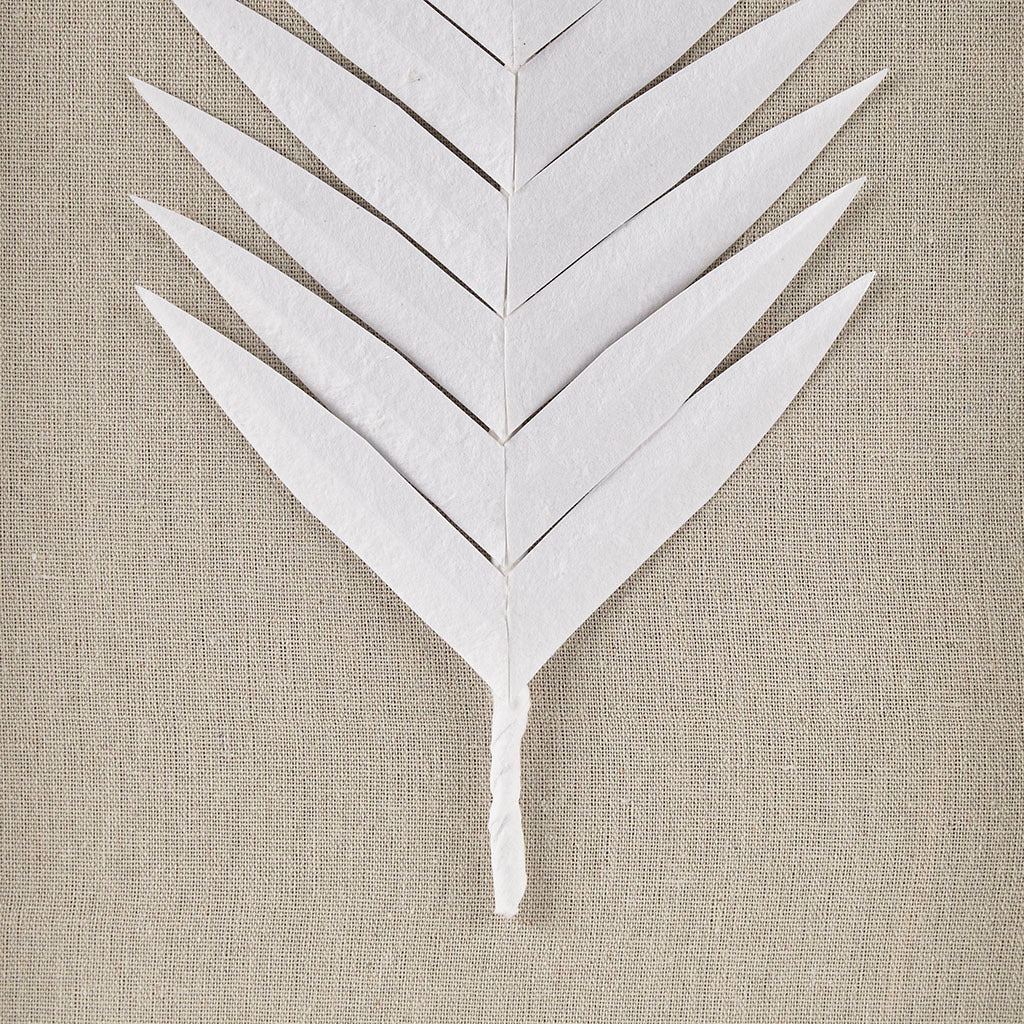 Framed Rice Paper Palm Leaves 3-Piece Shadowbox Wall Decor-thumbmail-6