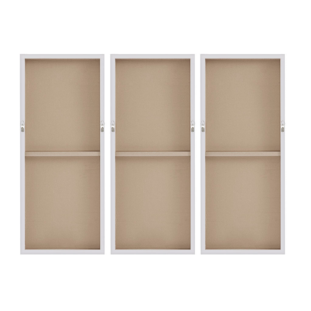 Heavily Embellished 3-Piece Canvas Wall Art Set-thumbmail-6