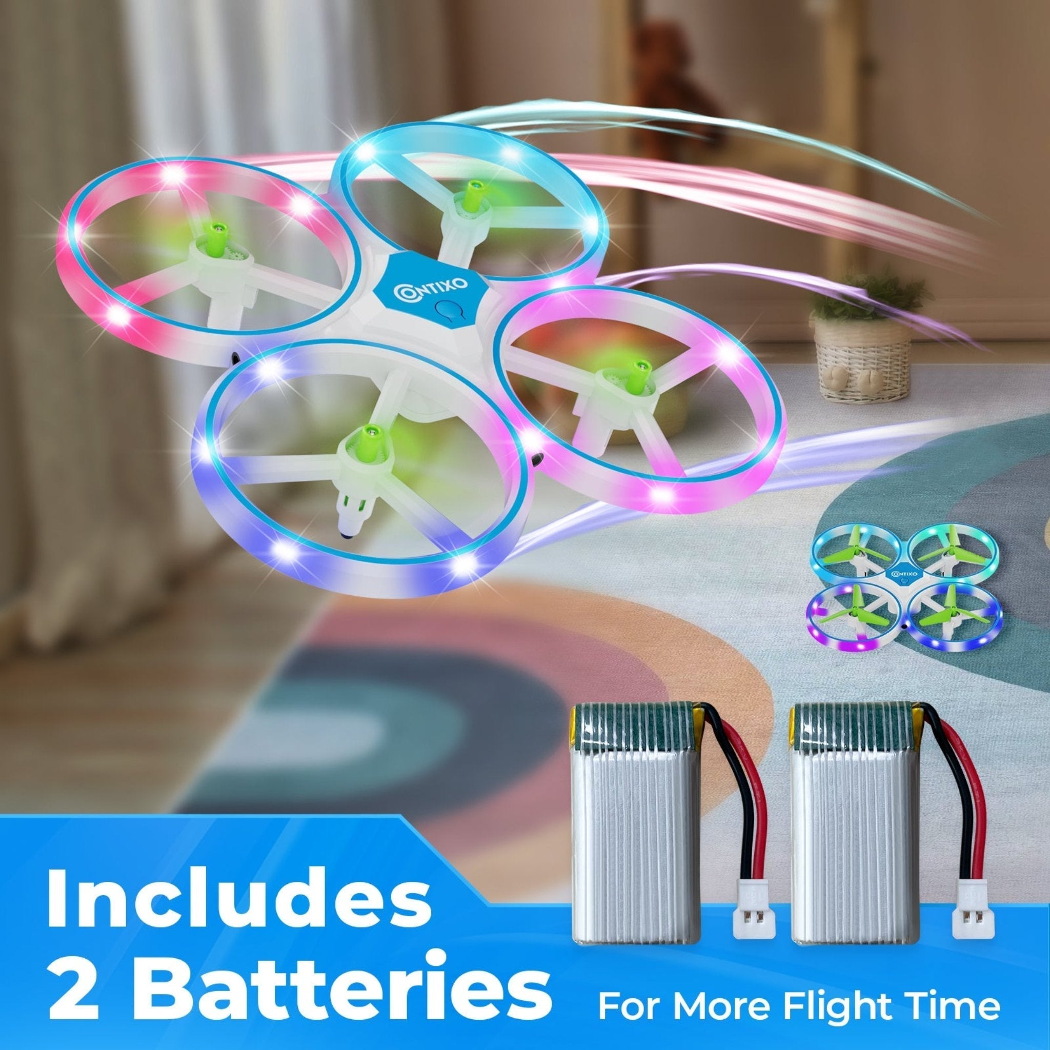 Contixo TD1 Dragonfly Drone With LED Light Effects-thumbmail-5