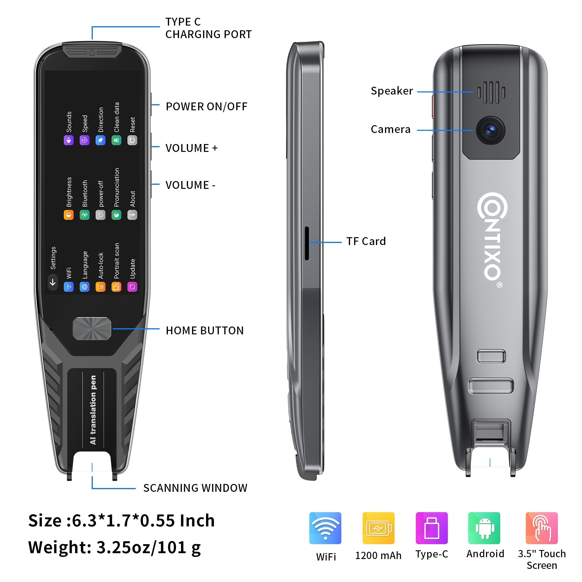Contixo P1 Smart Scanning Translator Pen-thumbmail-8