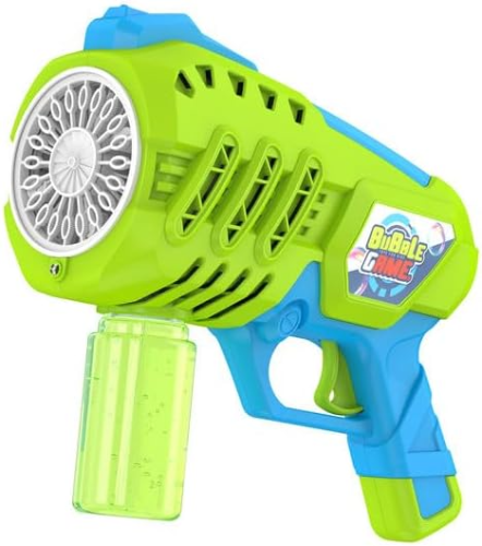 Contixo Bubble Blaster With Refill Solution - Kids Outdoor Fun Toy, Safe & Durable-thumbmail-2