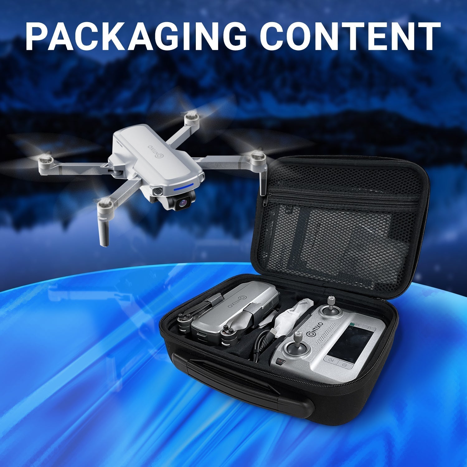 Contixo F28 Pro Foldable Drone With 4K FHD Camera and Carrying Case-thumbmail-8