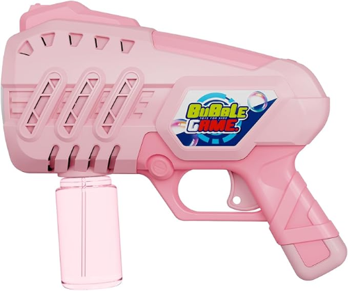 Contixo Bubble Blaster With Refill Solution - Kids Outdoor Fun Toy, Safe & Durable-thumbmail-14