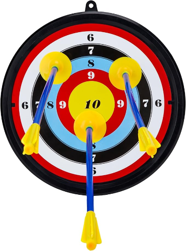 Contixo Crossbow & Arrow Toy Set - Infrared, 3 Suction Arrows, Target-thumbmail-4