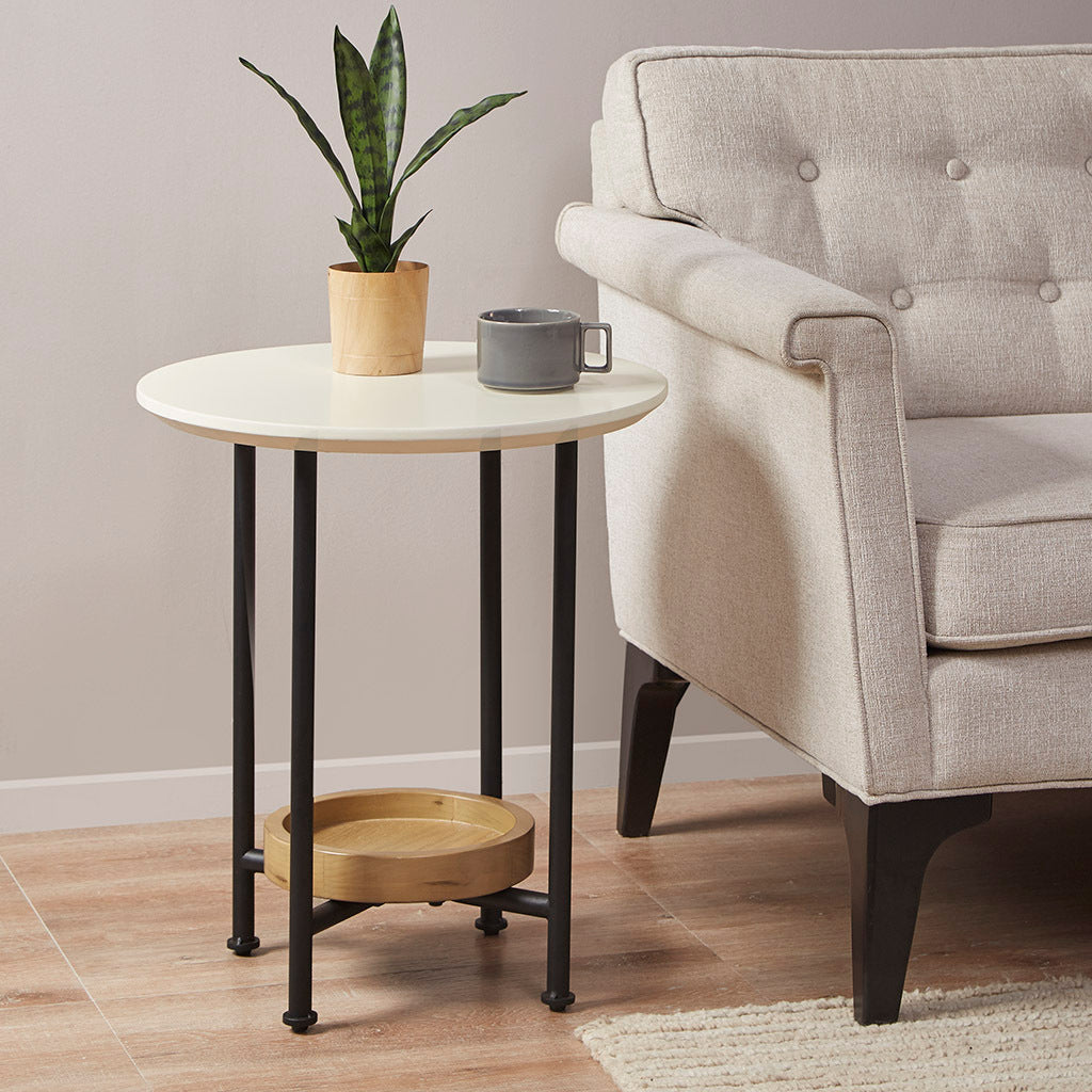 White/Natural End Table-thumbmail-1