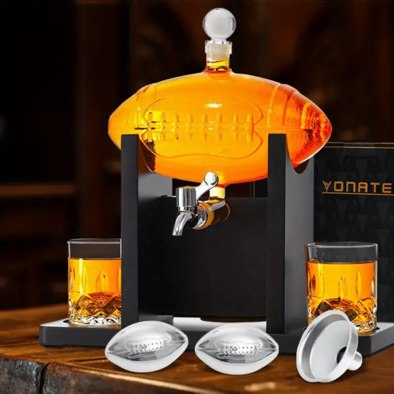 Football Whiskey Decanter With Dispenser-thumbmail-2