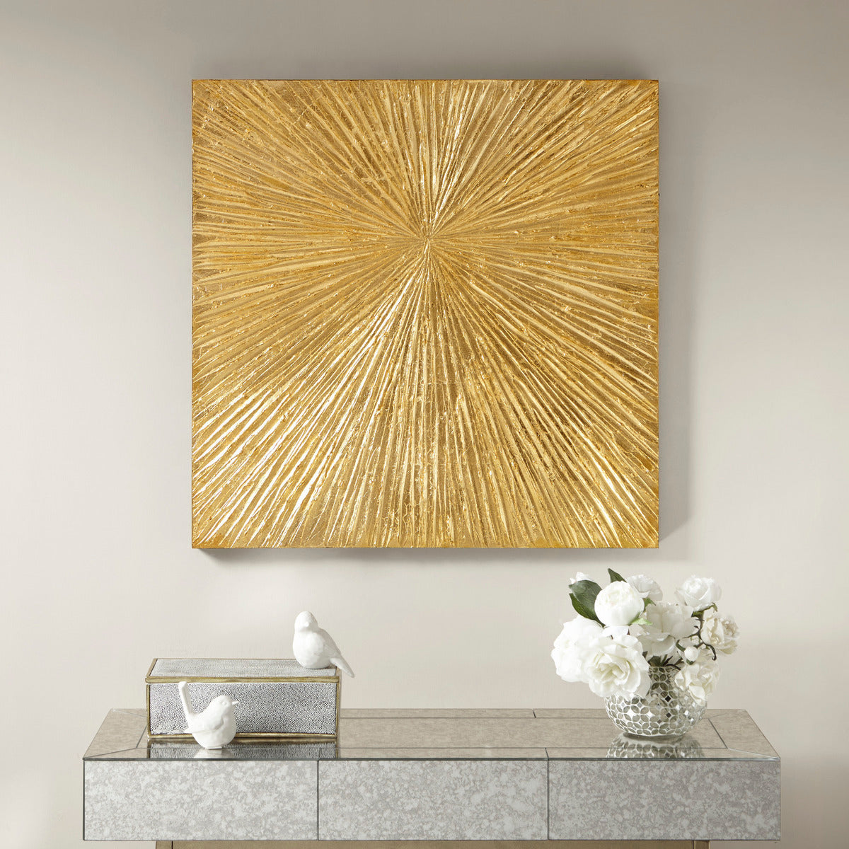 Hand Painted Dimensional Resin Wall Art-thumbmail-4