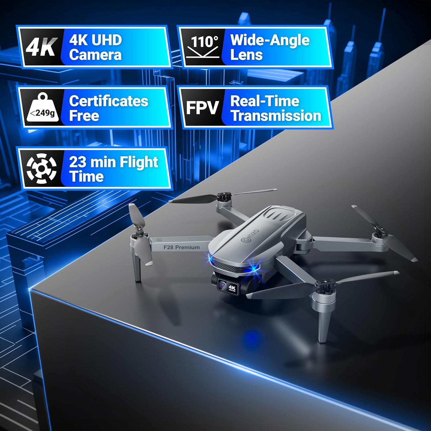 Contixo F28 Premium 2-Axis Gimbal Drone-thumbmail-6