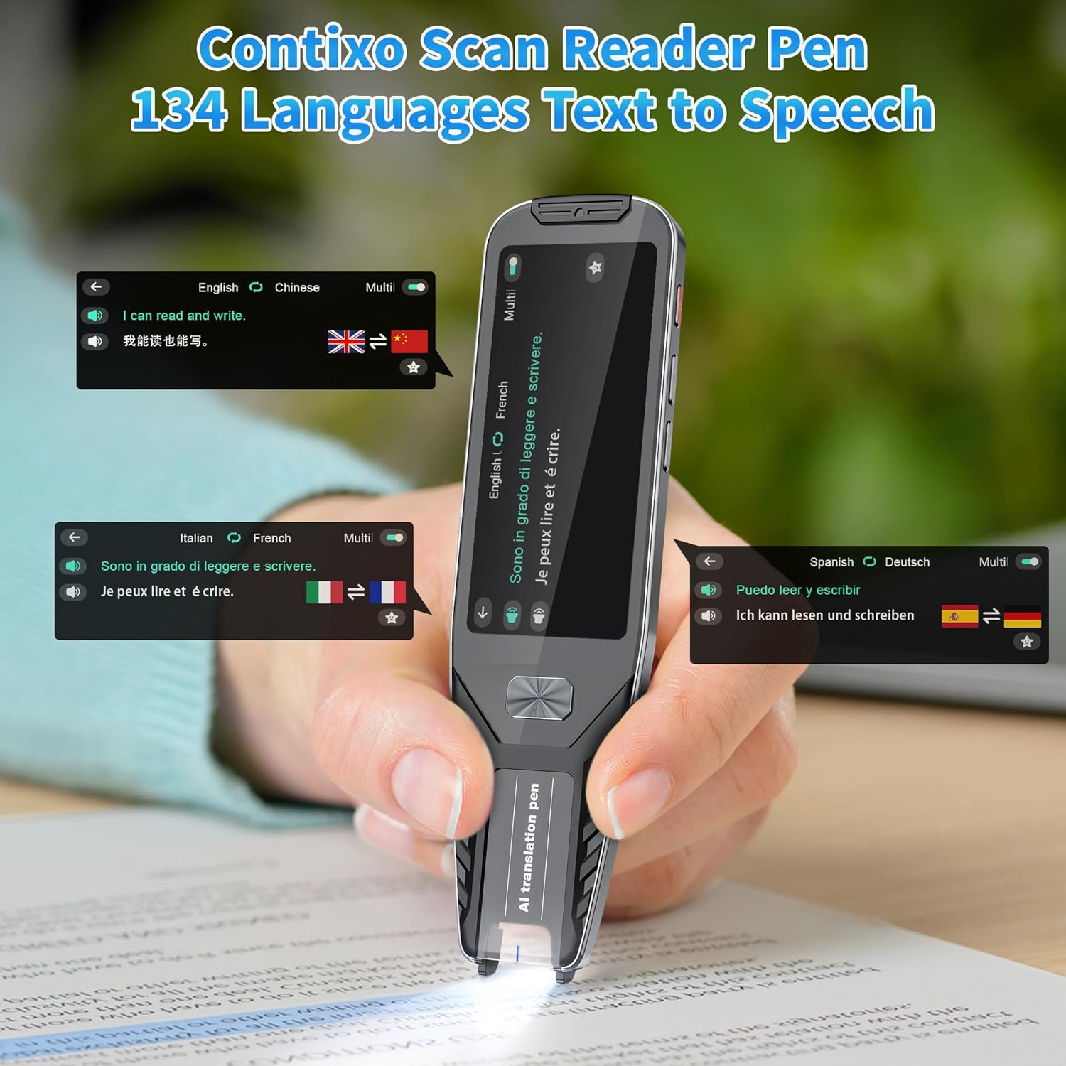 Contixo P1 Smart Scanning Translator Pen-thumbmail-5
