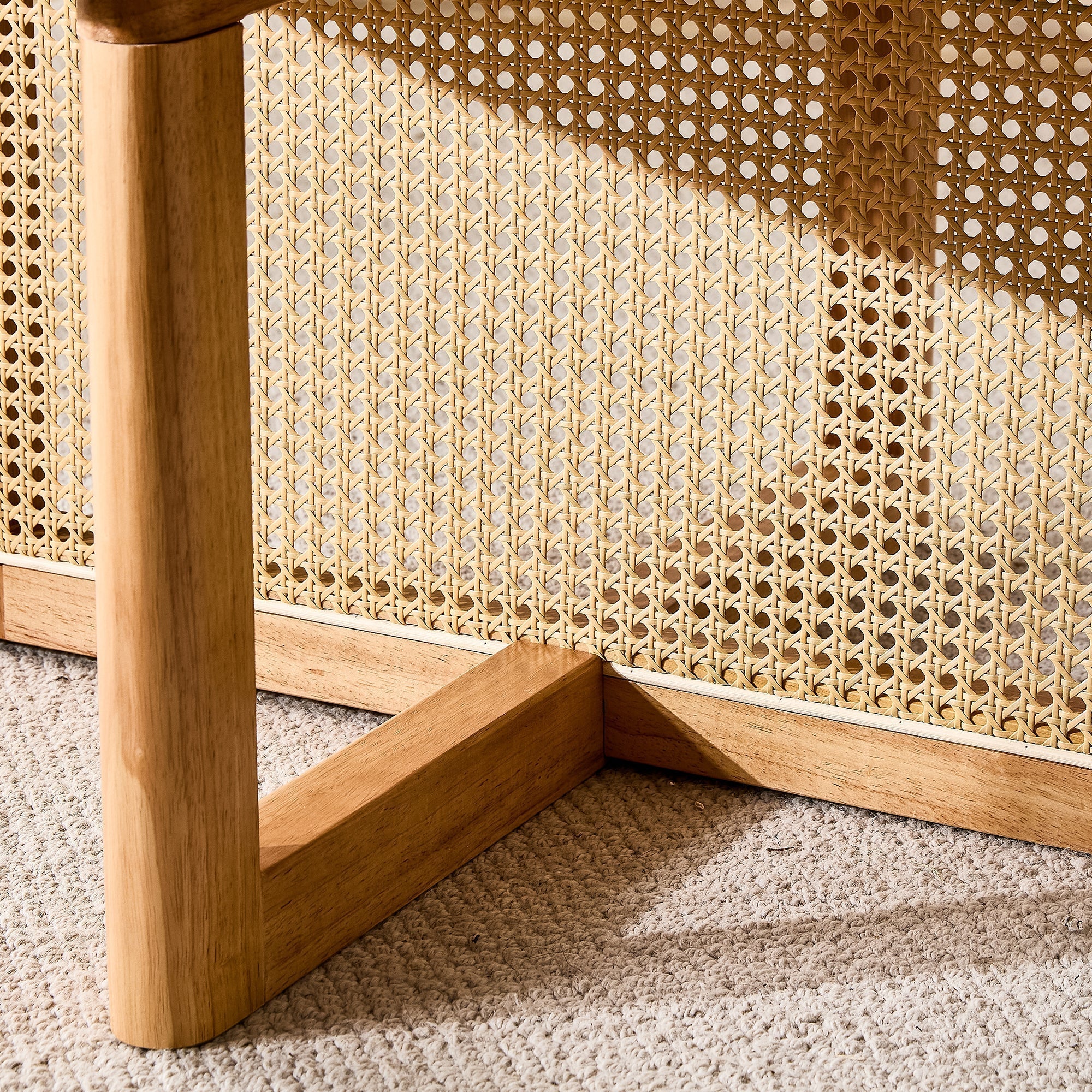 Natural Elegant Wooden Coffee Table-thumbmail-2