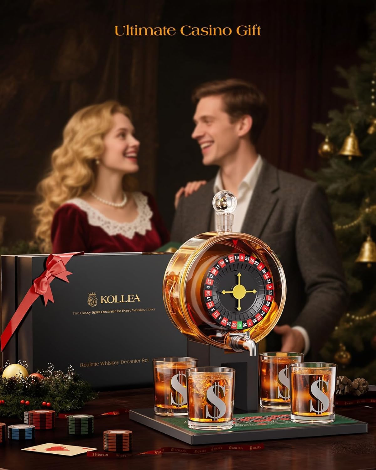 Roulette Whiskey Decanter Set-thumbmail-8