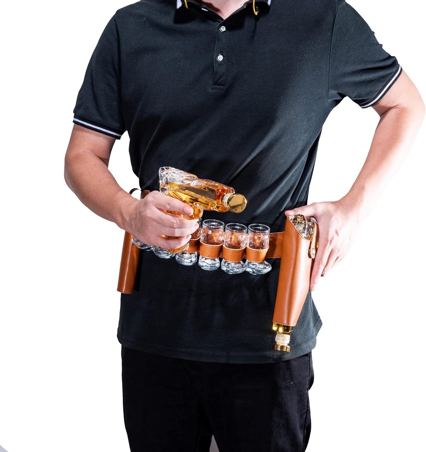 Pistol & Shot Glass Decanter Set-thumbmail-4