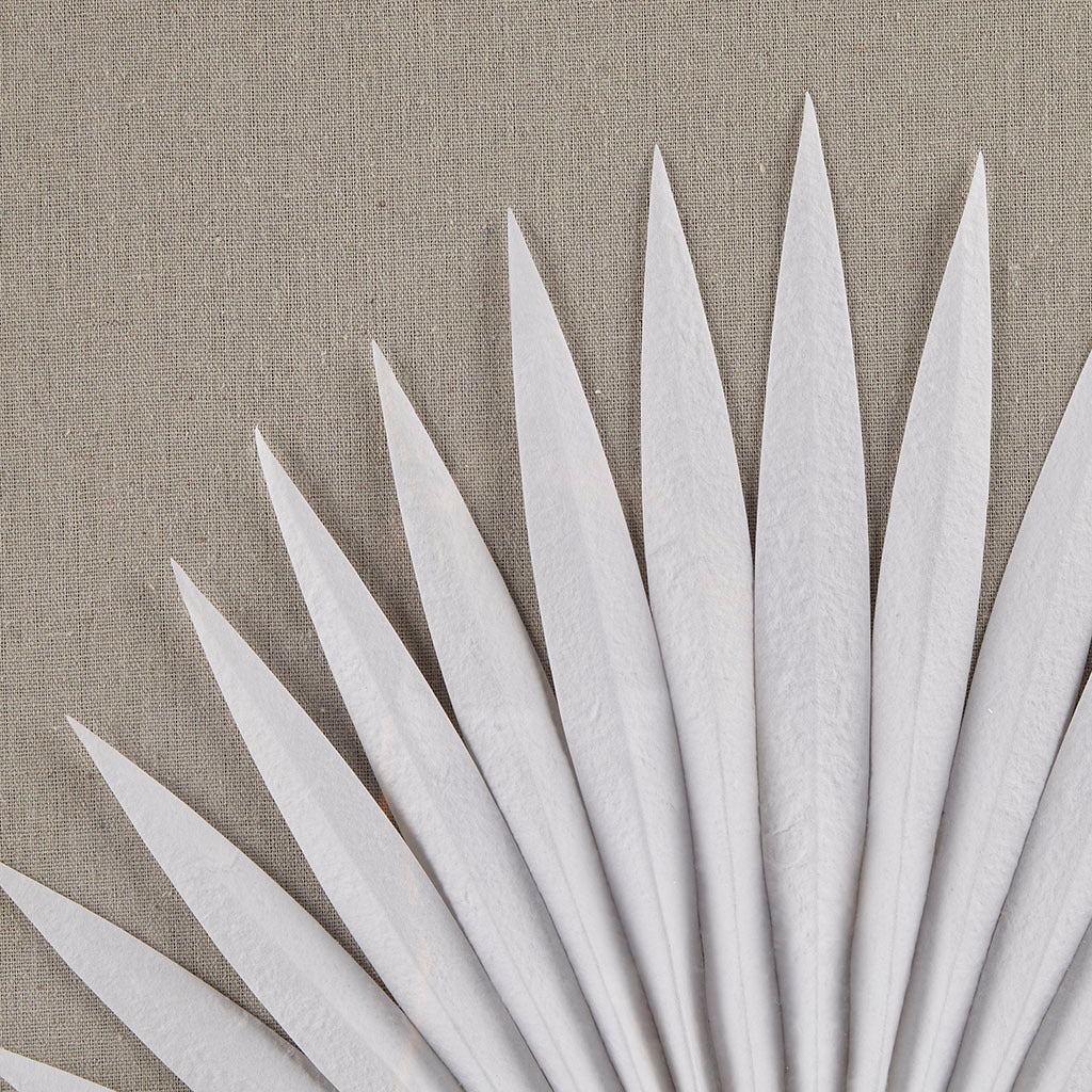Framed Rice Paper Palm Leaves 3-Piece Shadowbox Wall Decor-thumbmail-9