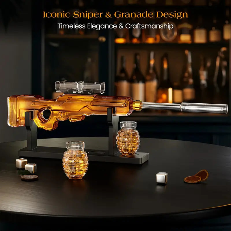 Sniper Whiskey Decanter Set-thumbmail-4