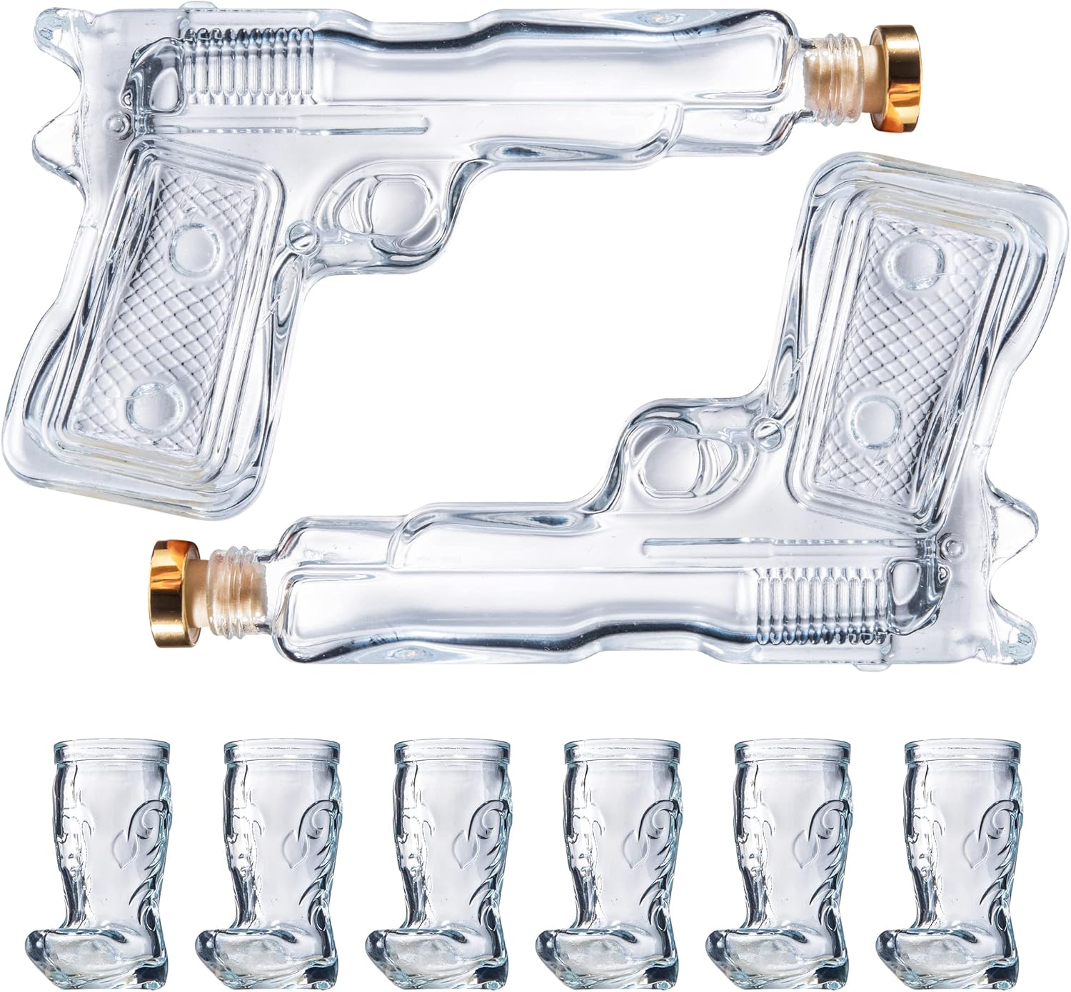 Pistol & Shot Glass Decanter Set-thumbmail-2