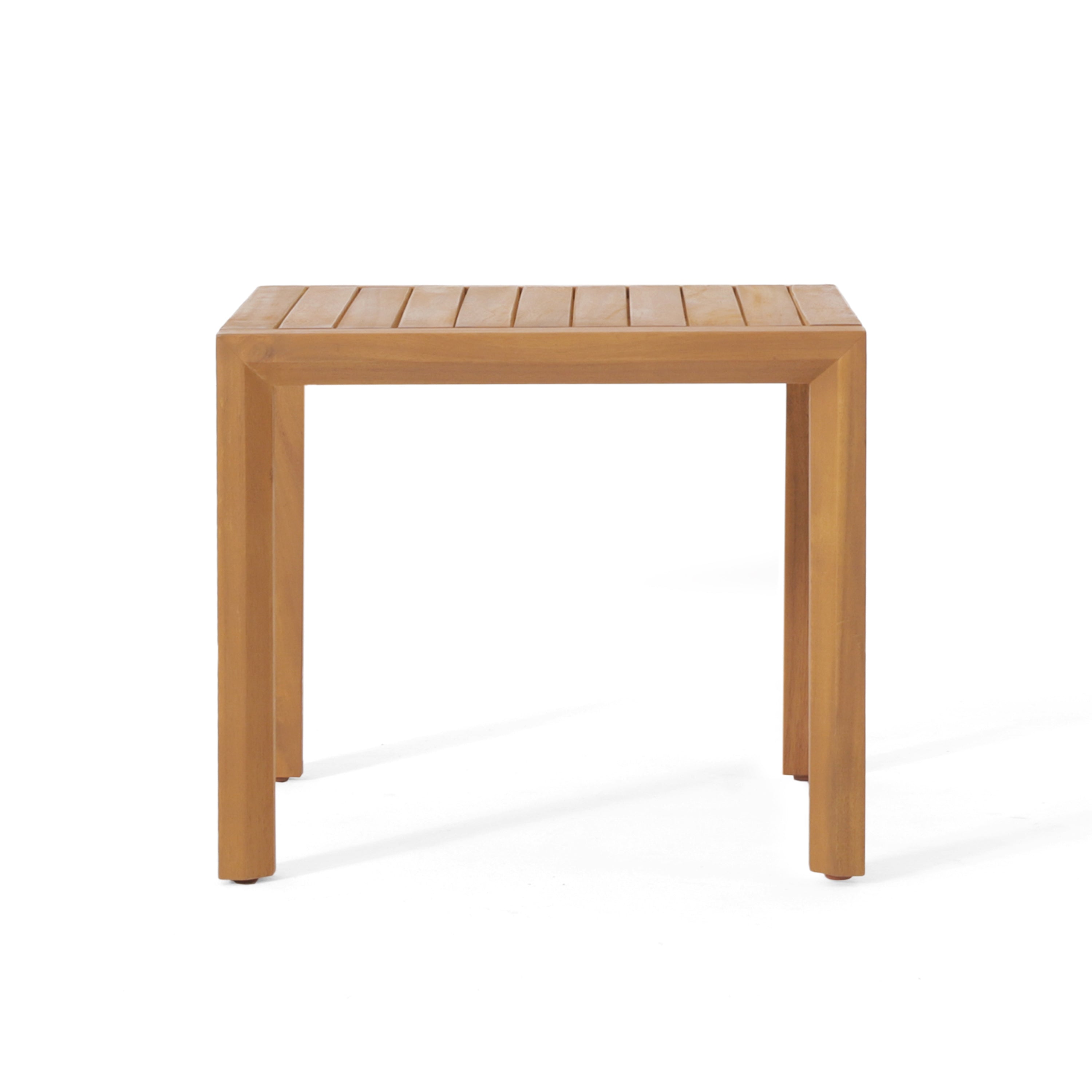 3 Pieces Acacia Wood Outdoor Minimalist Set-thumbmail-3