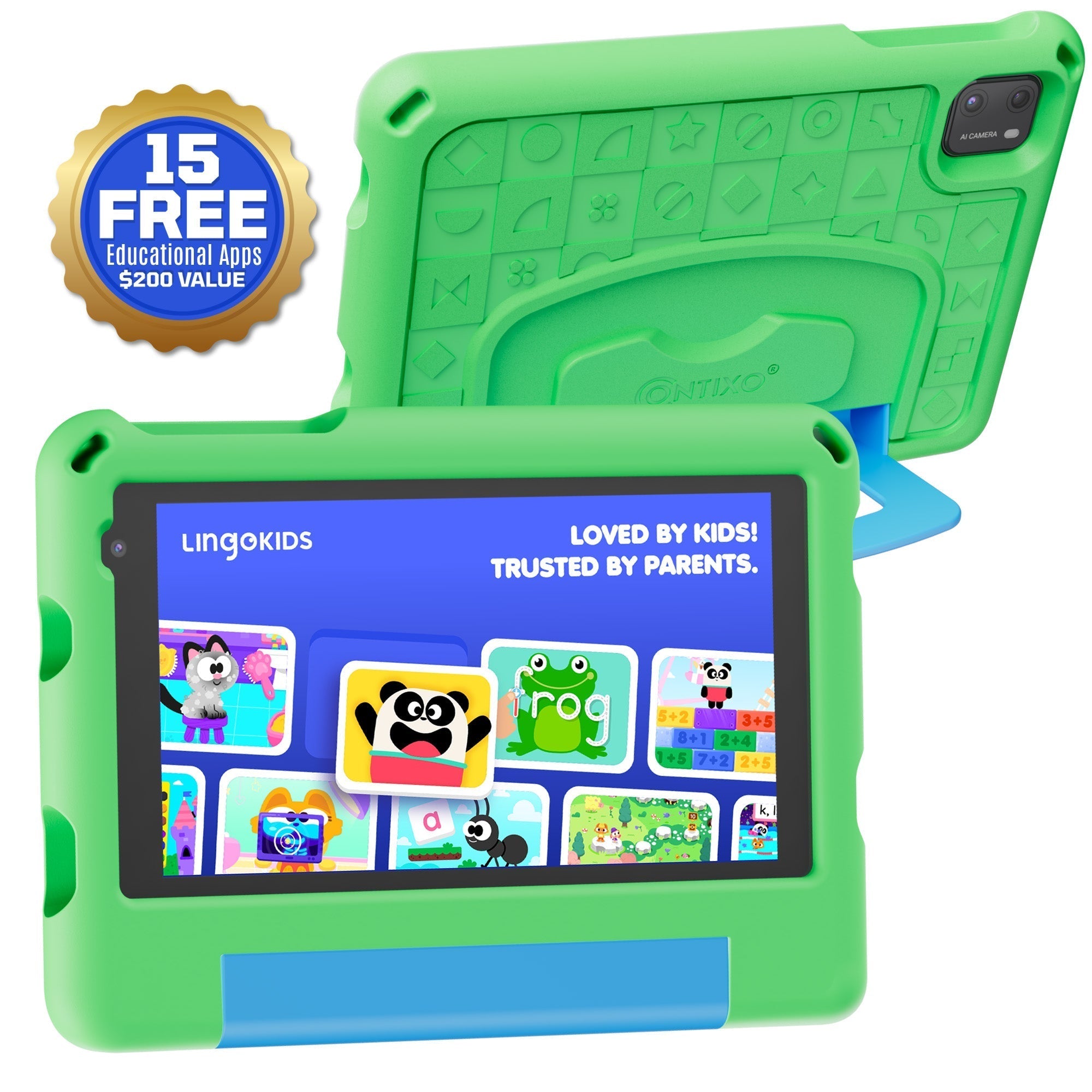 Contixo A7 | 7" Kids Tablet, 2026 Model, Epic! and Lingokids, 32GB-thumbmail-2