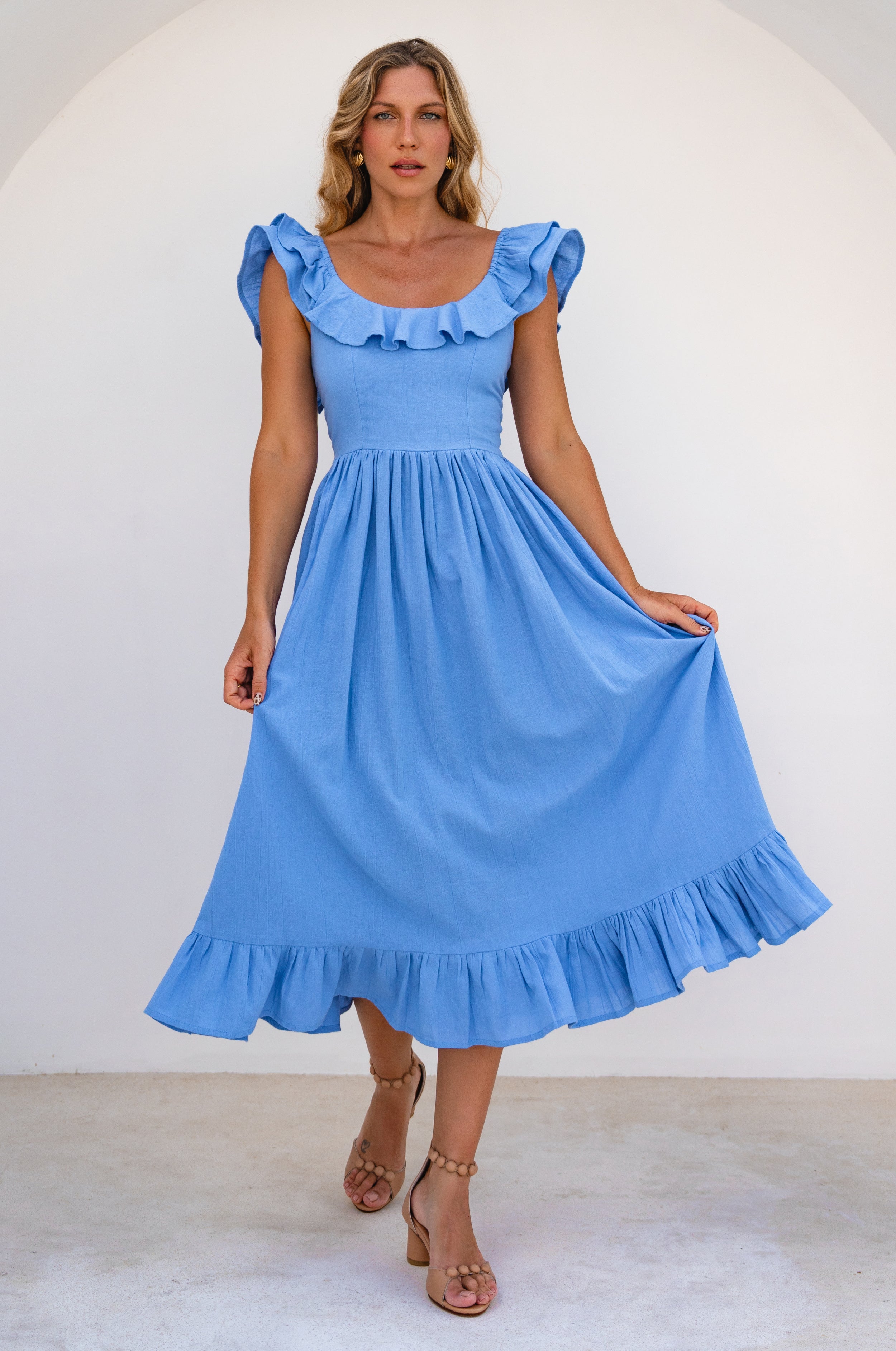 Alethea Summer Midi Dress-thumbmail-1