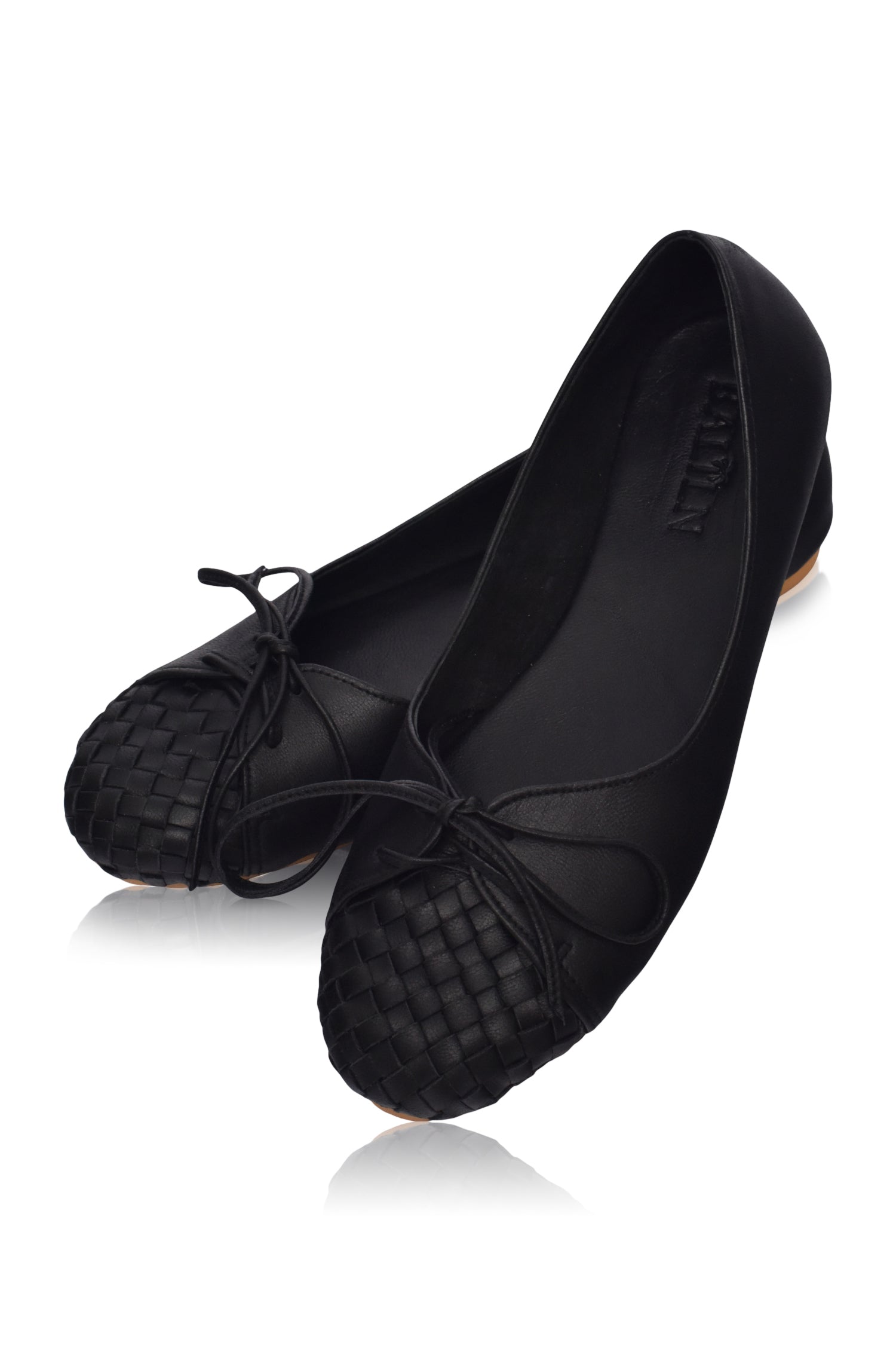 Alexandra Woven Leather Flats-thumbmail-2