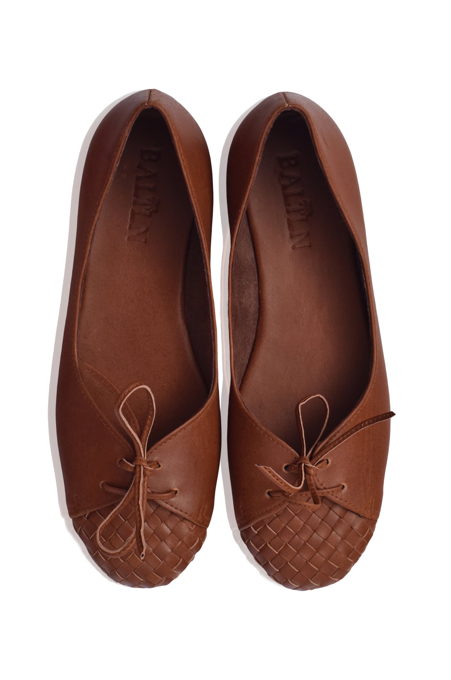 Alexandra Woven Leather Flats-thumbmail-2