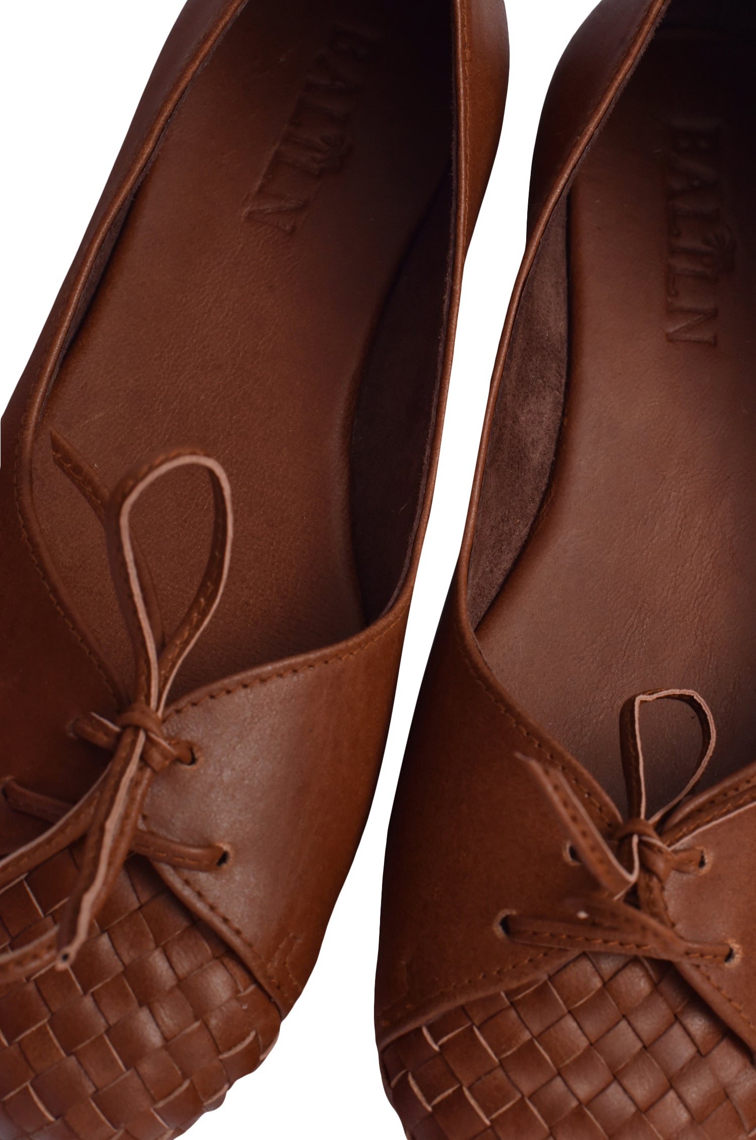 Alexandra Woven Leather Flats-thumbmail-5