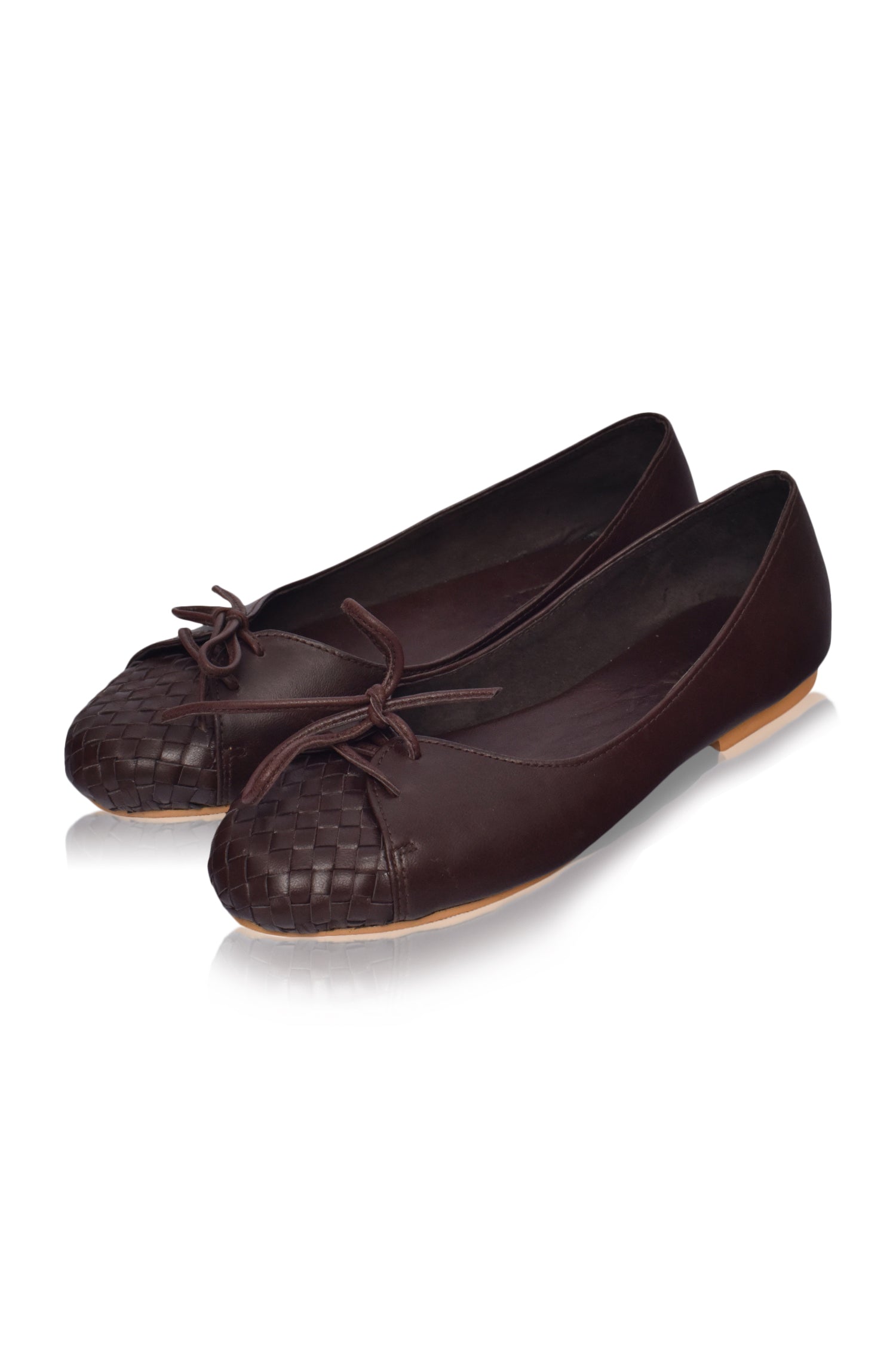 Alexandra Woven Leather Flats-thumbmail-5
