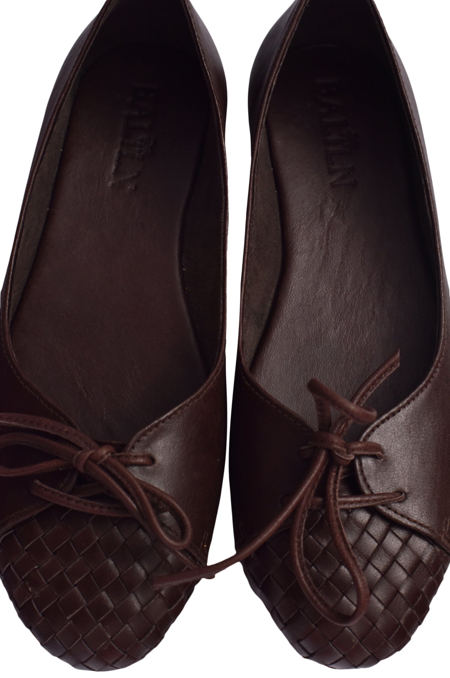 Alexandra Woven Leather Flats-thumbmail-6