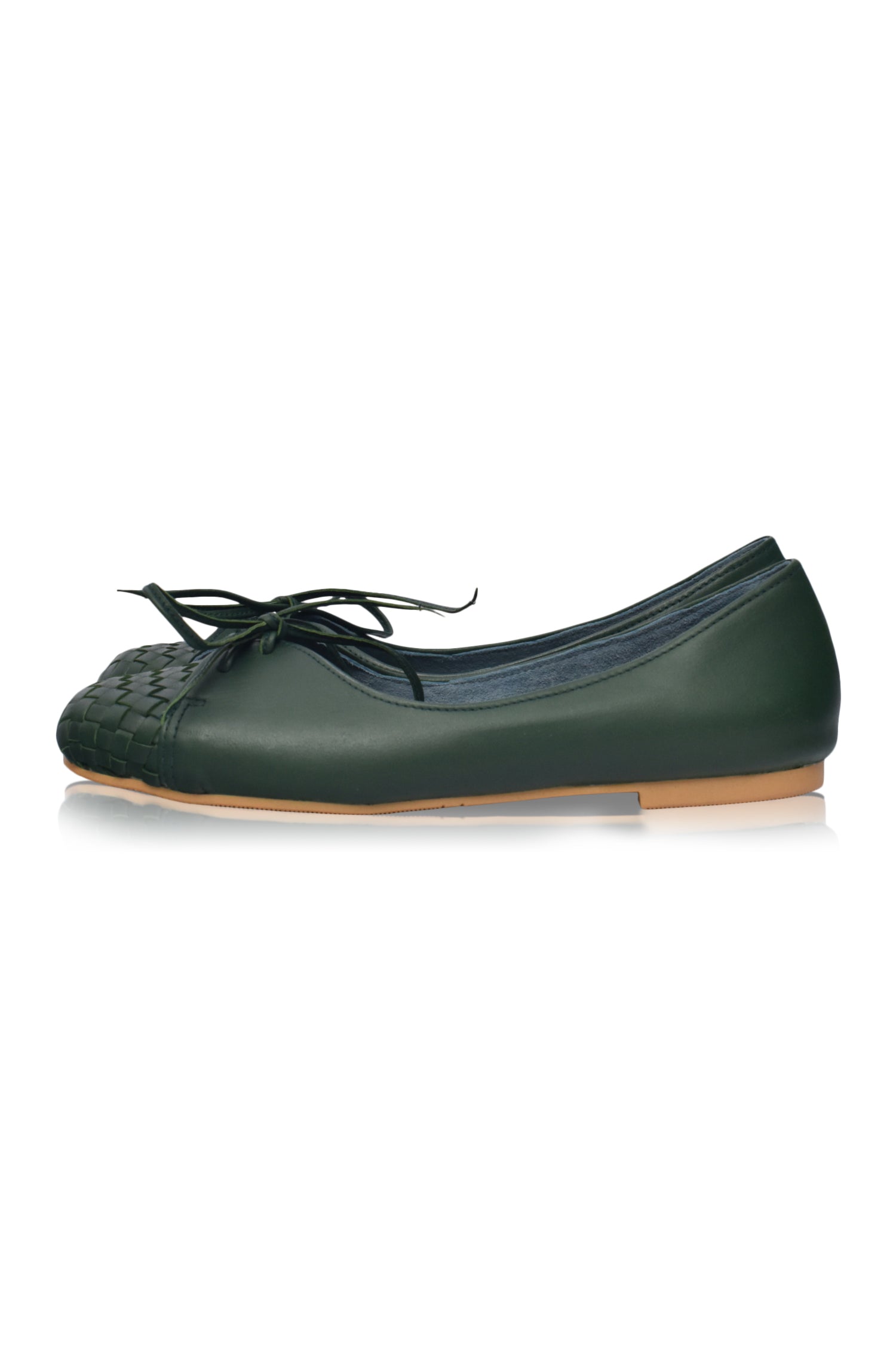 Alexandra Woven Leather Flats-thumbmail-1