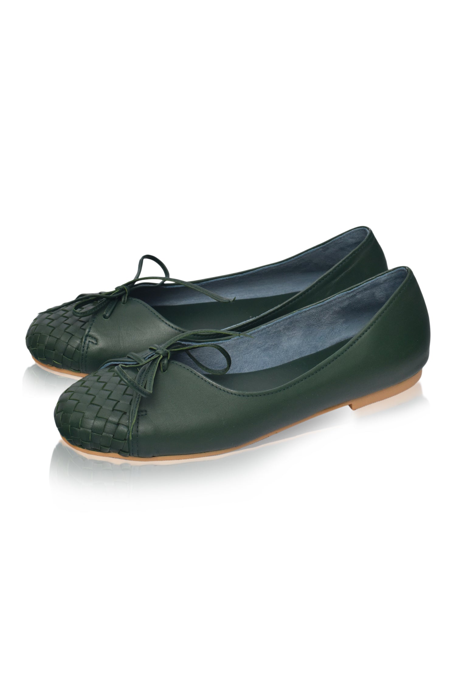 Alexandra Woven Leather Flats-thumbmail-2