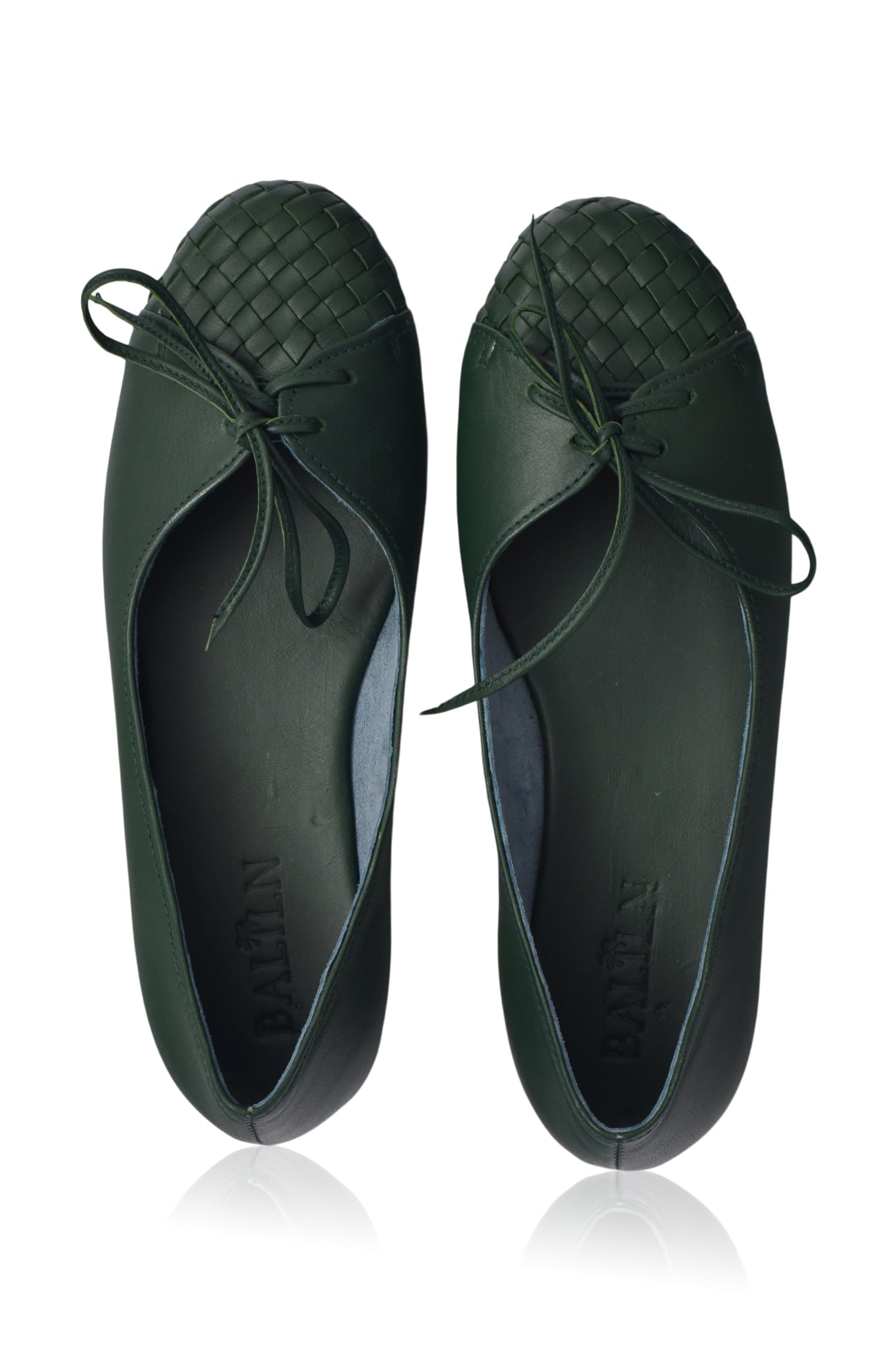Alexandra Woven Leather Flats-thumbmail-3