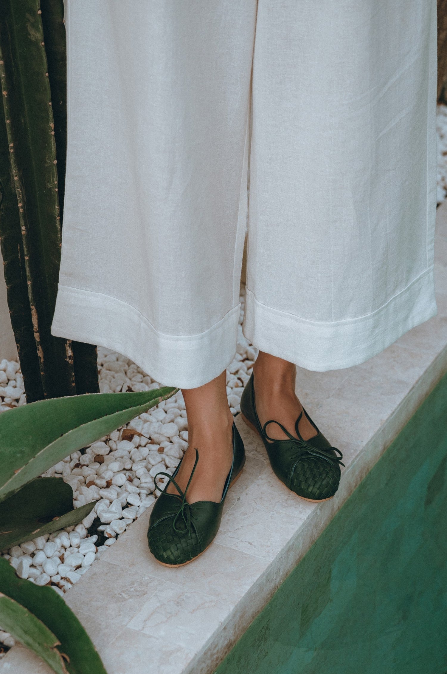 Alexandra Woven Leather Flats-thumbmail-7