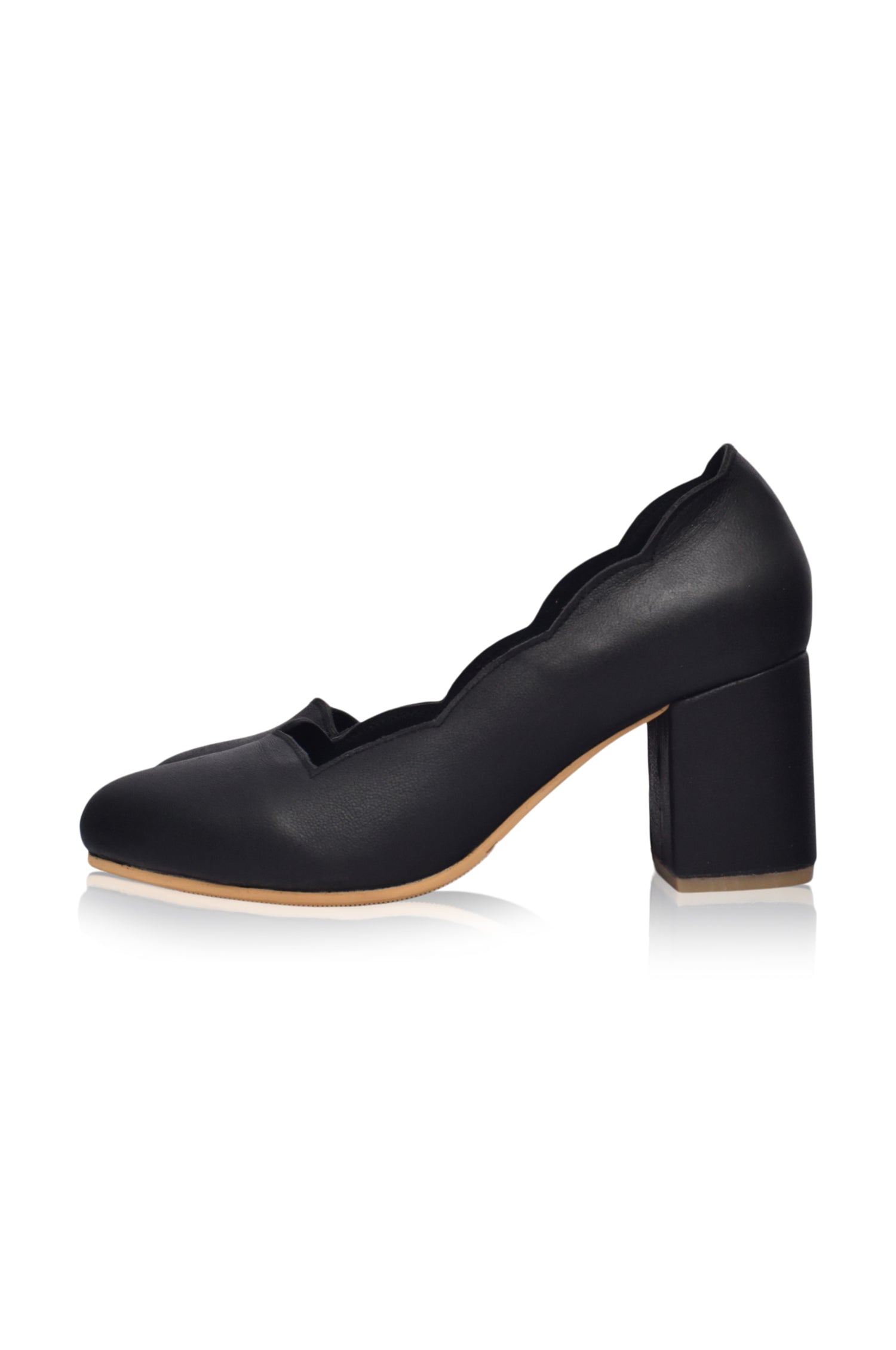 Alia Classic Leather Heels-thumbmail-1