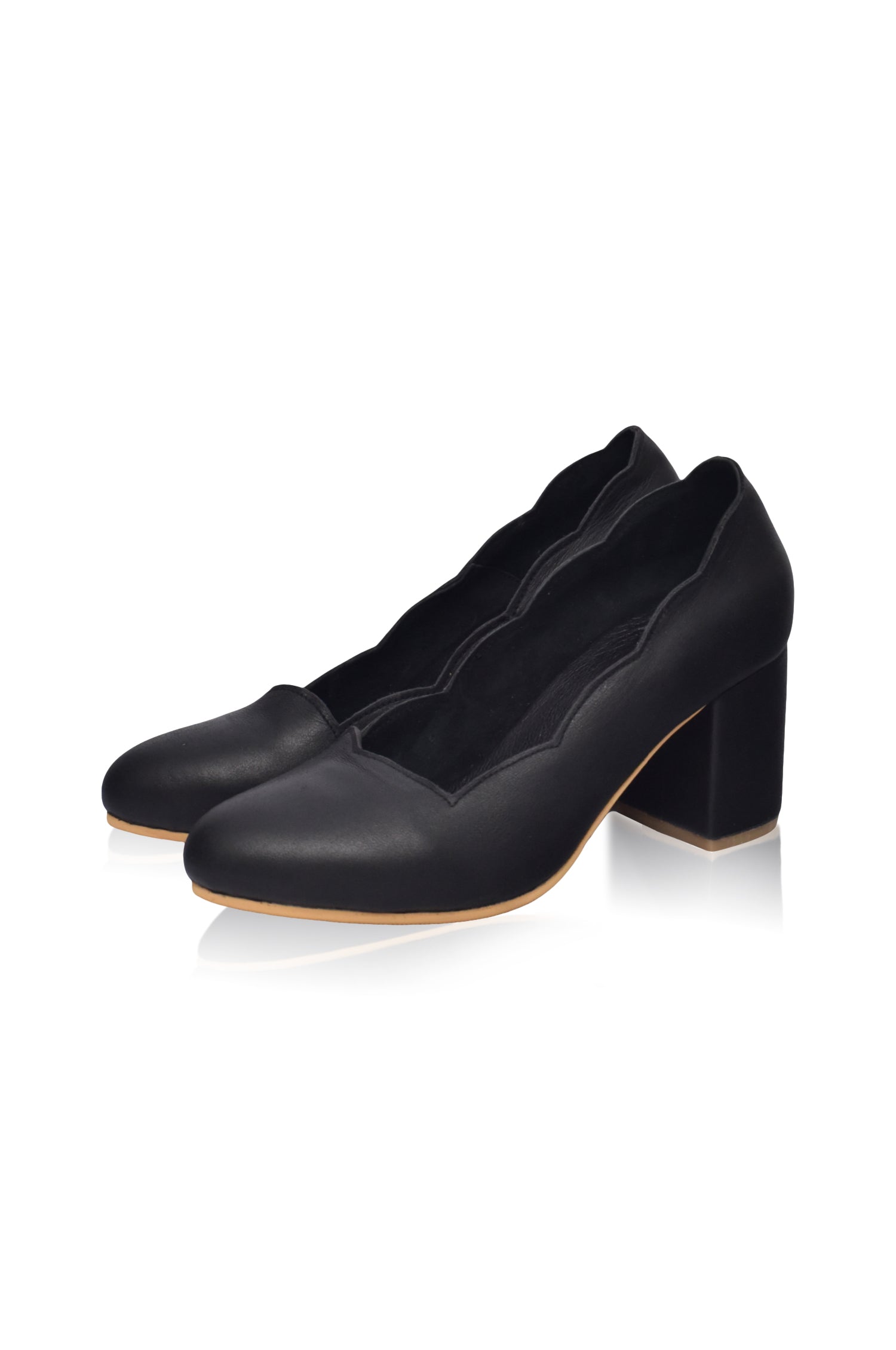 Alia Classic Leather Heels-thumbmail-4