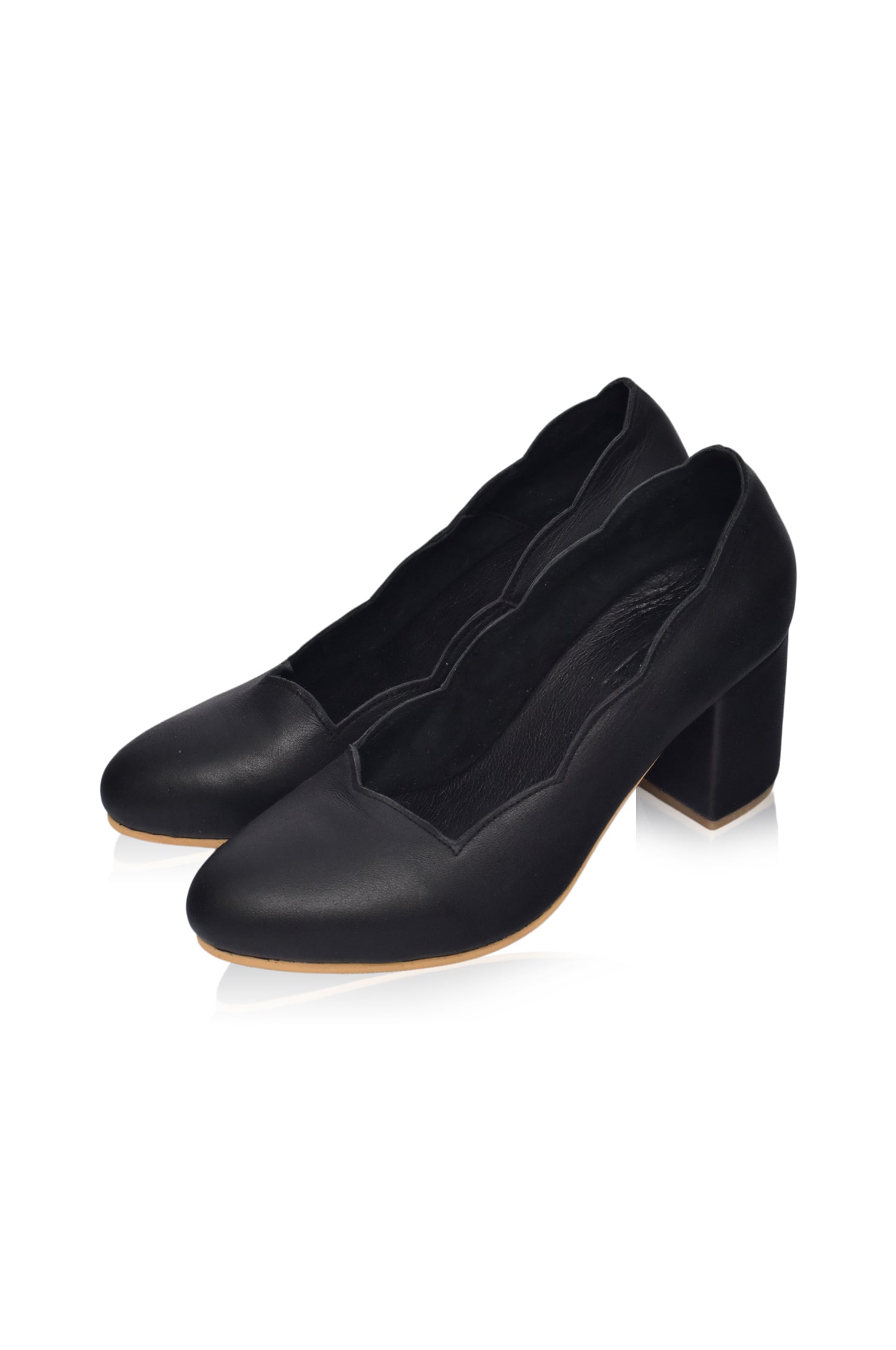 Alia Classic Leather Heels-thumbmail-7