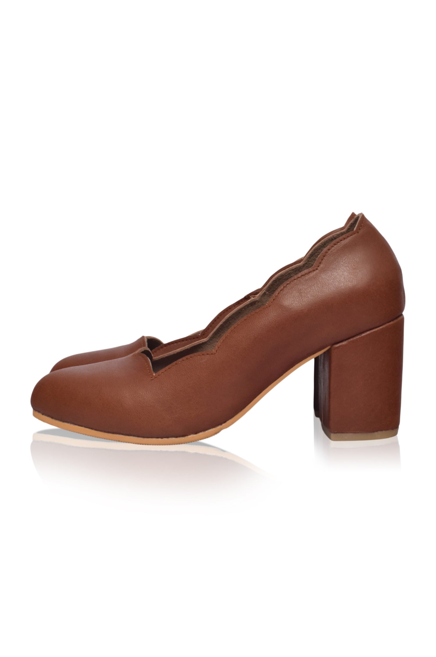 Alia Classic Leather Heels-thumbmail-5