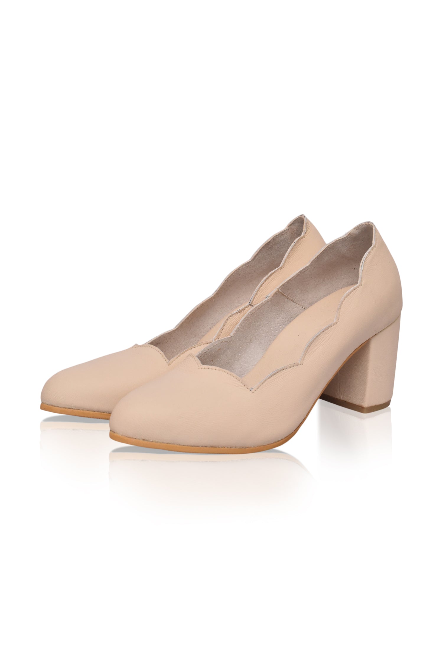 Alia Classic Leather Heels-thumbmail-3