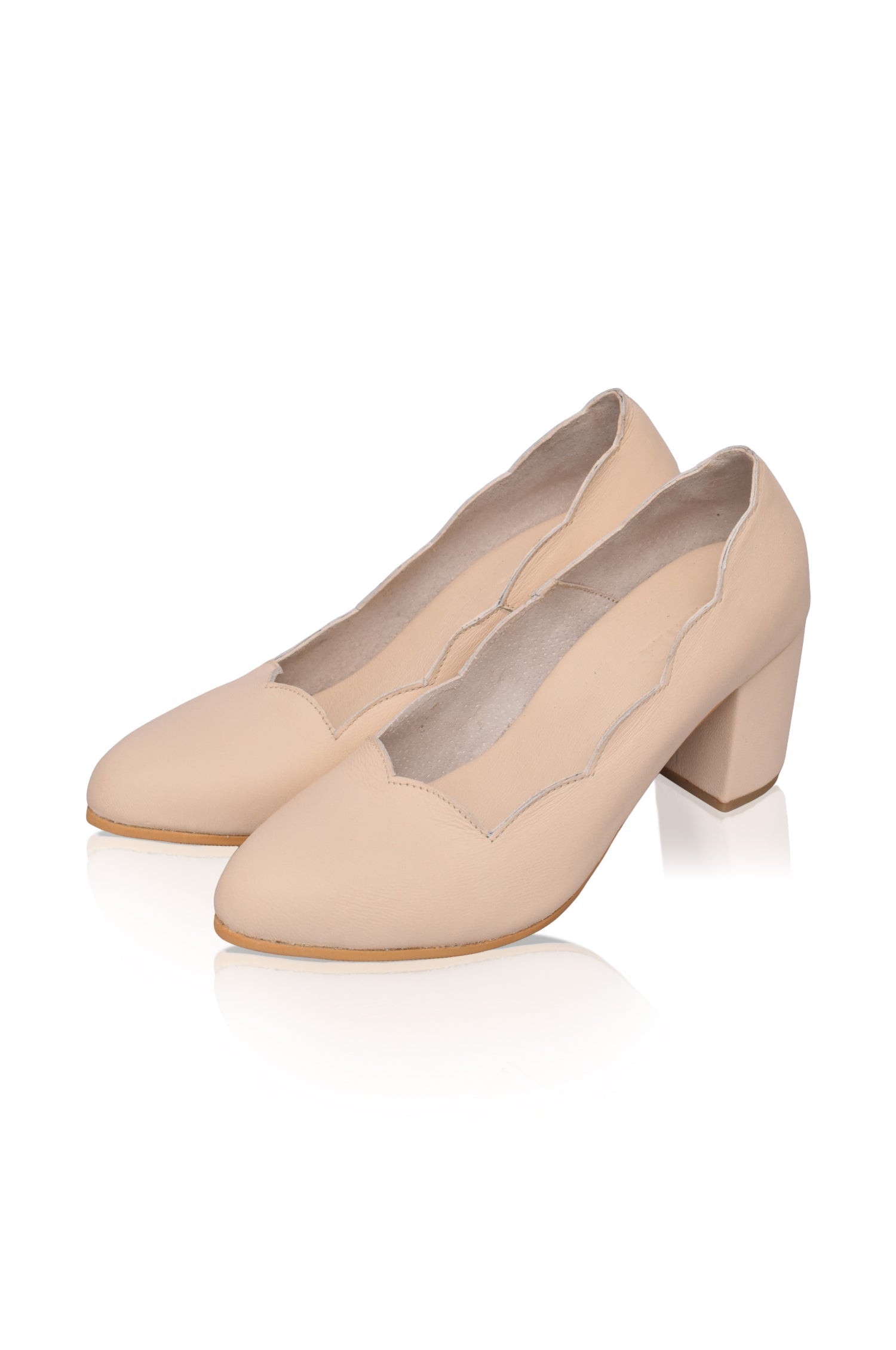 Alia Classic Leather Heels-thumbmail-4
