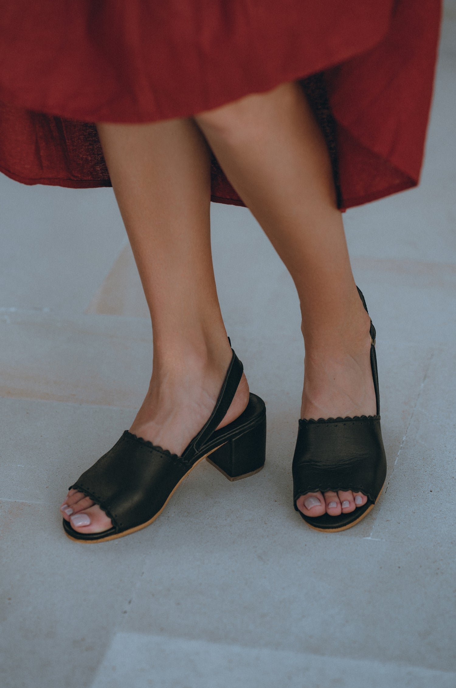 Amber Low Heel Sandals-thumbmail-3